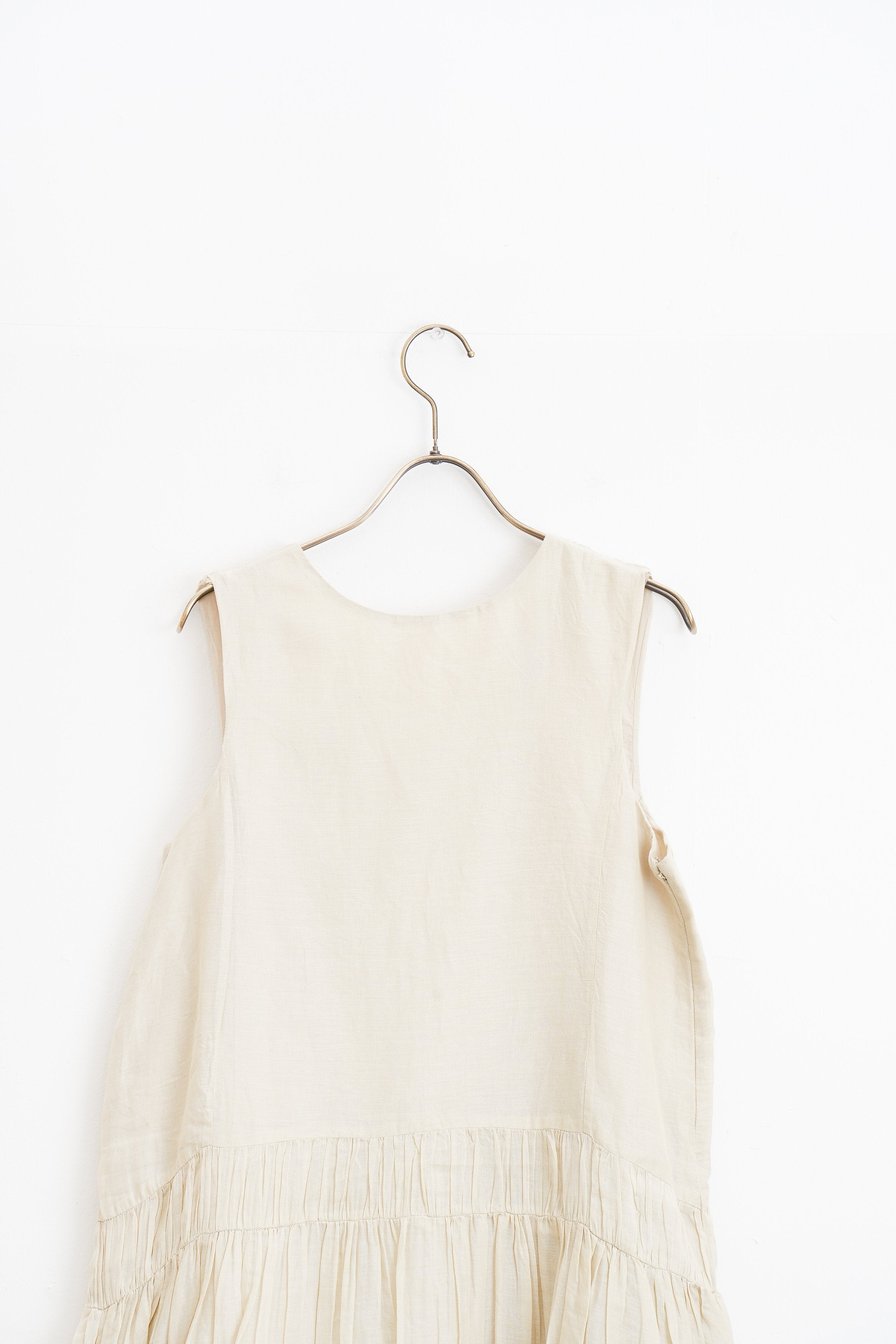 【MARILYN MOON】2WAYタックテクニックシアーコットンバルーンワンピース_250522009080