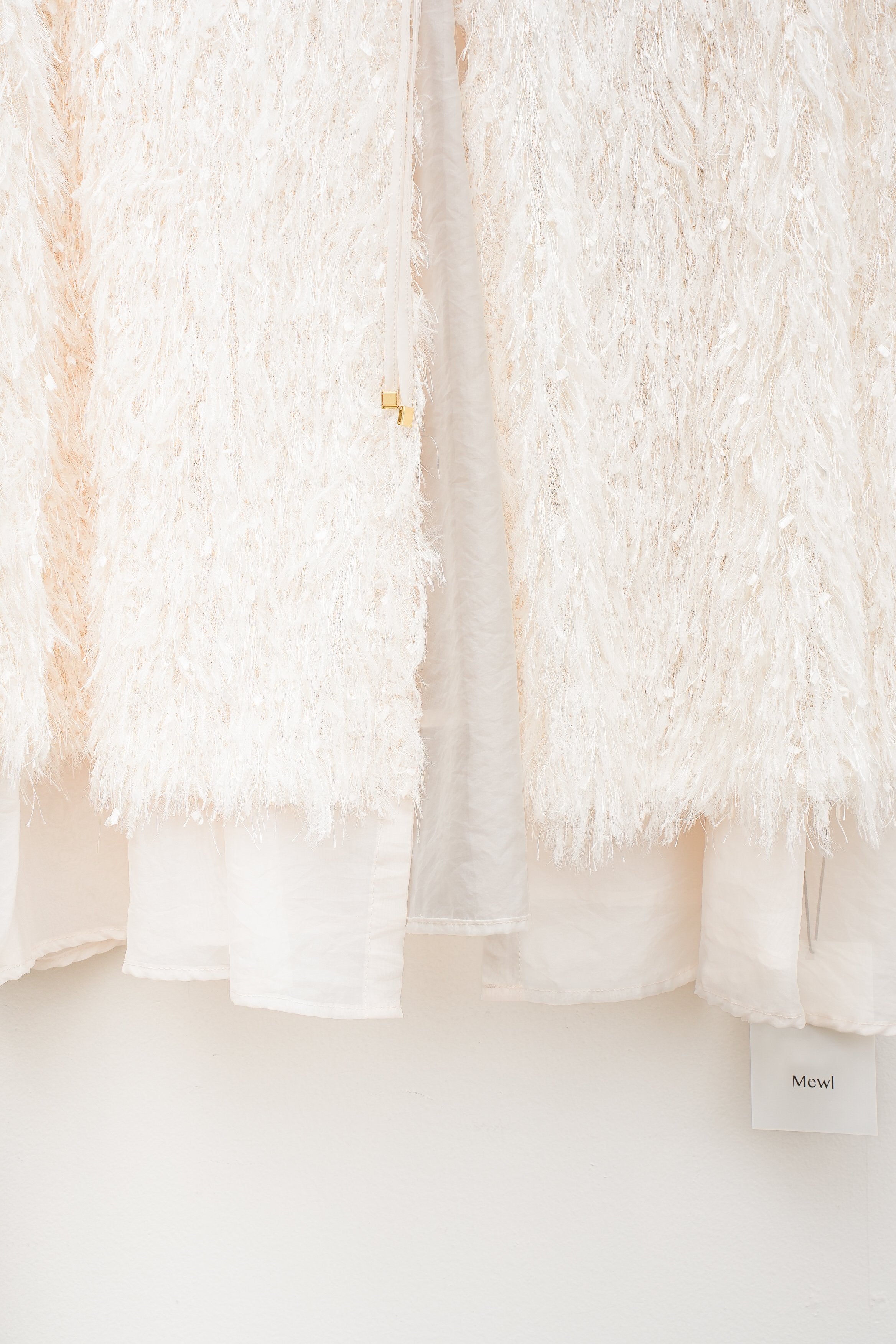 【Mewl】ふわふわジャガードチュニックベスト_250809003686