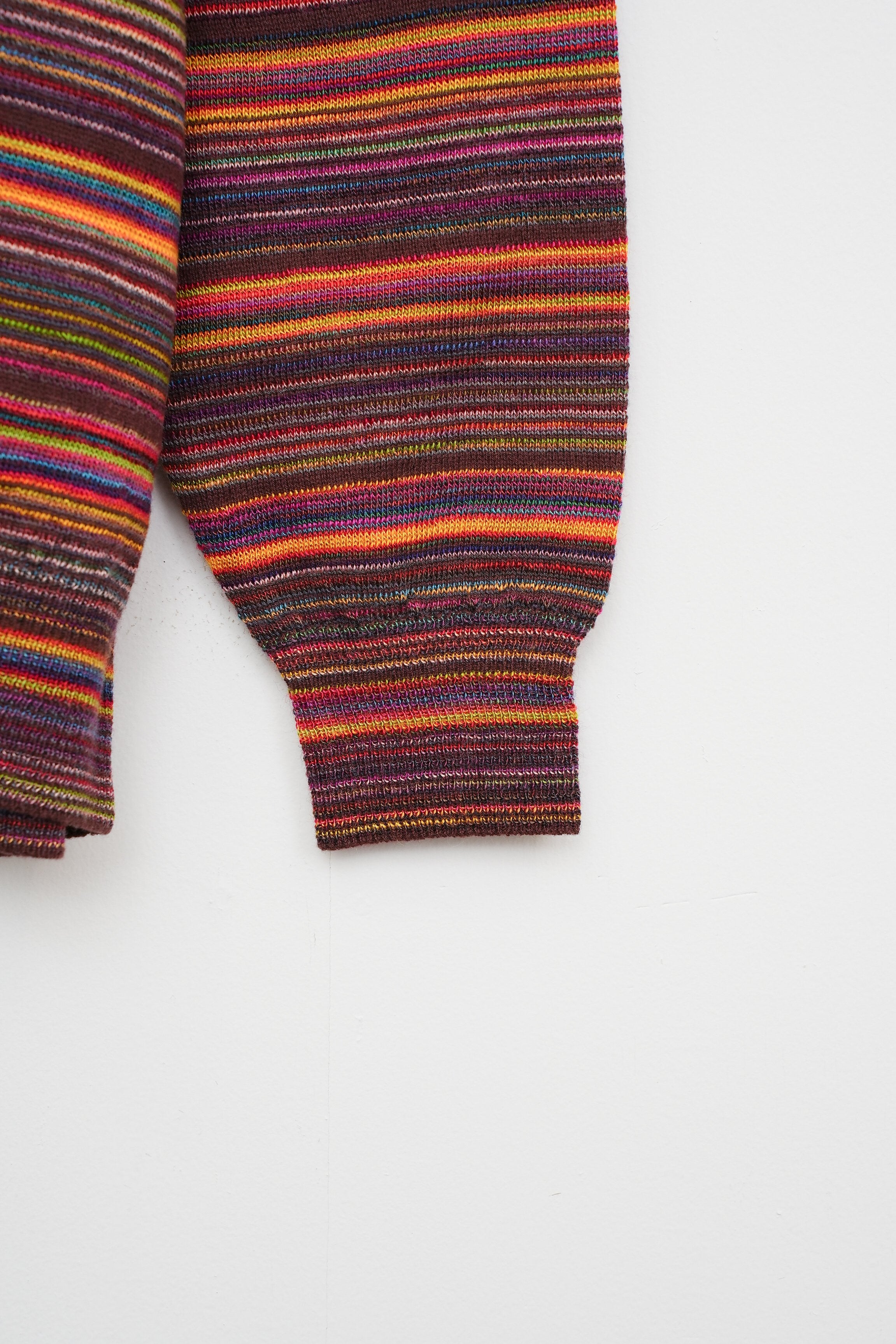 【COOHEM〈men's〉】MULTI KASURI TENJIKU KNIT PULLOVER_250802003318