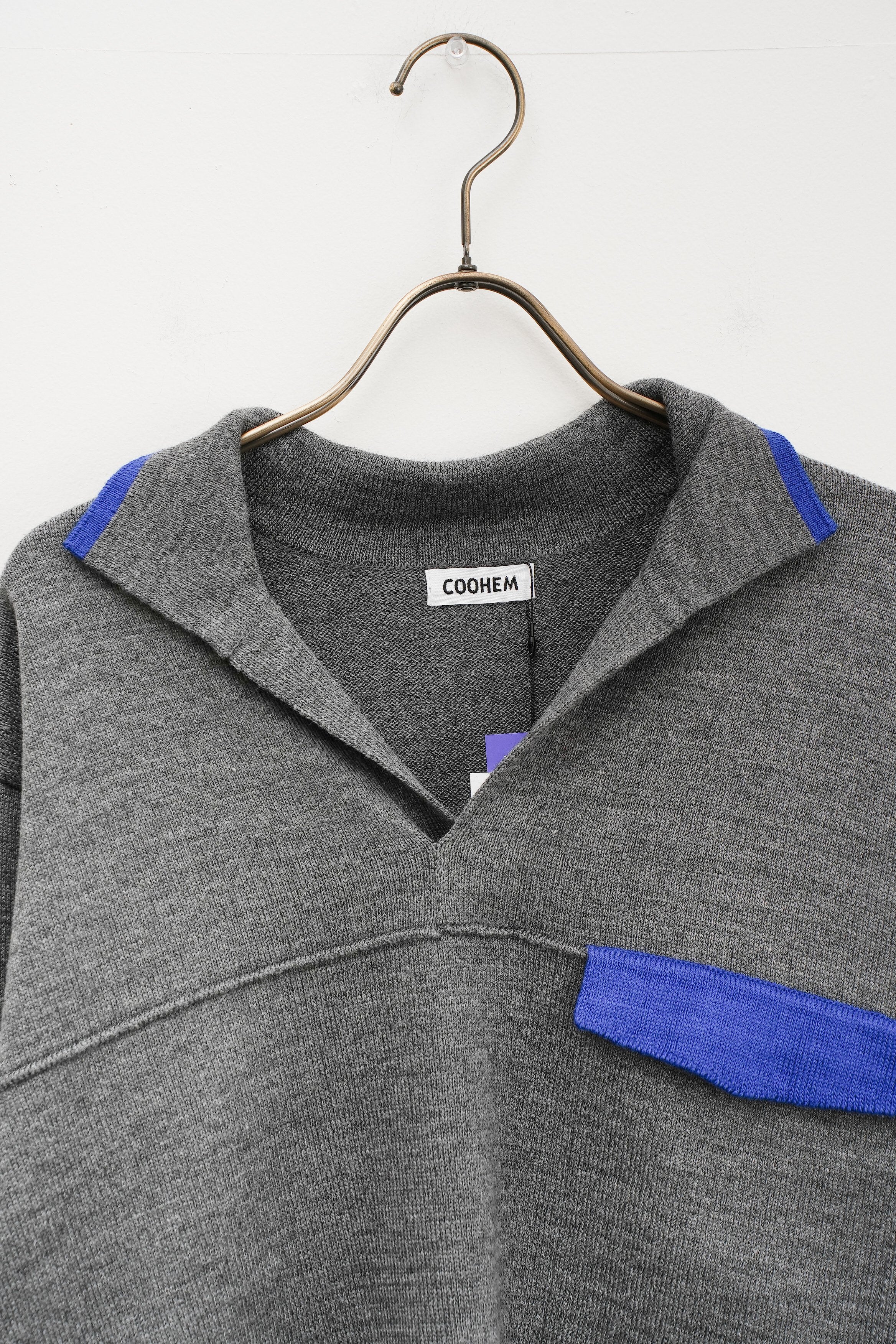 【COOHEM〈men's〉】AMERICAN WOOL & COTTON KNIT PULLOVER_250828004521