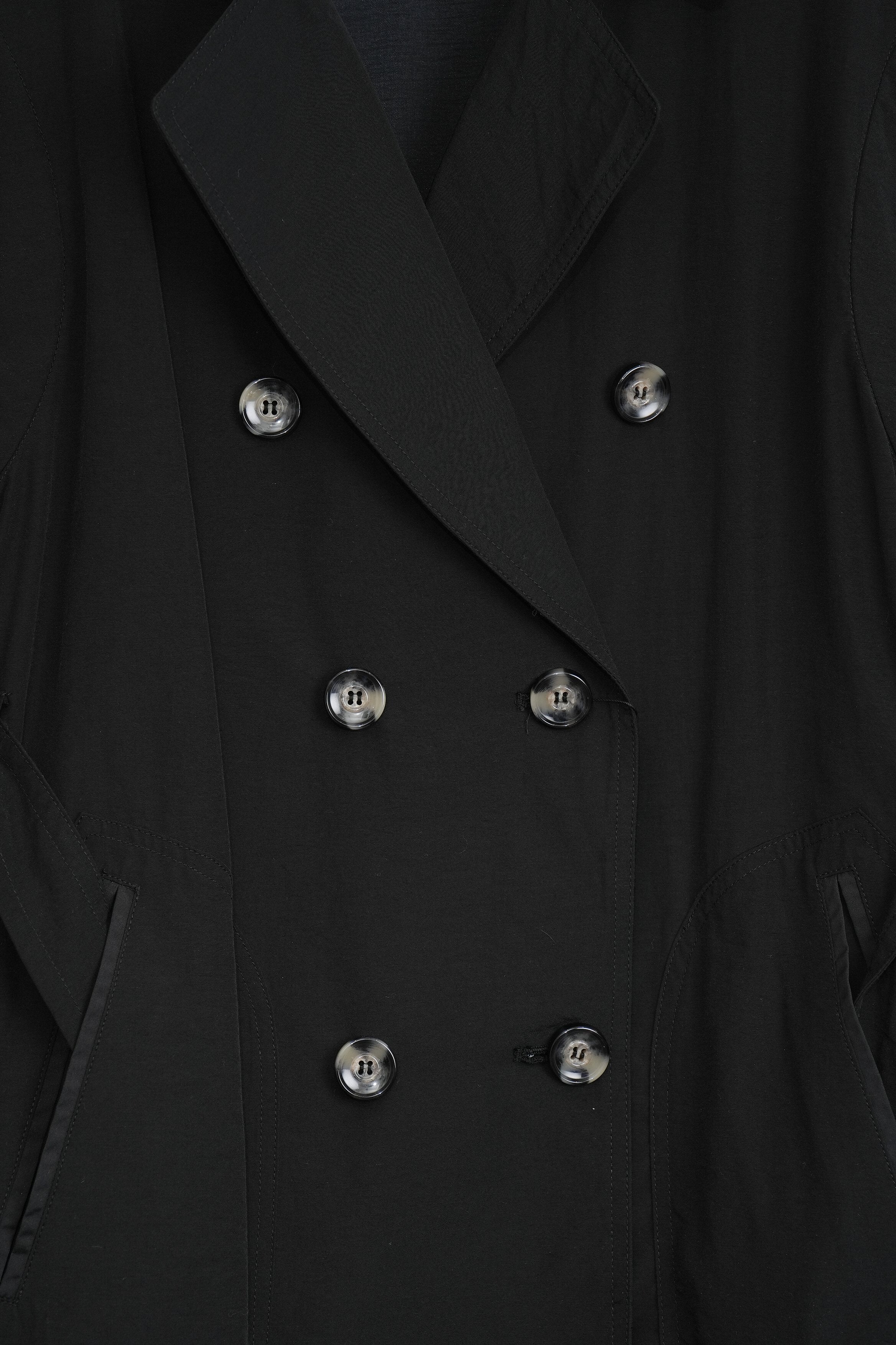 【Lallia Mù】デタッチスリーブミドルトレンチコート_240301008182