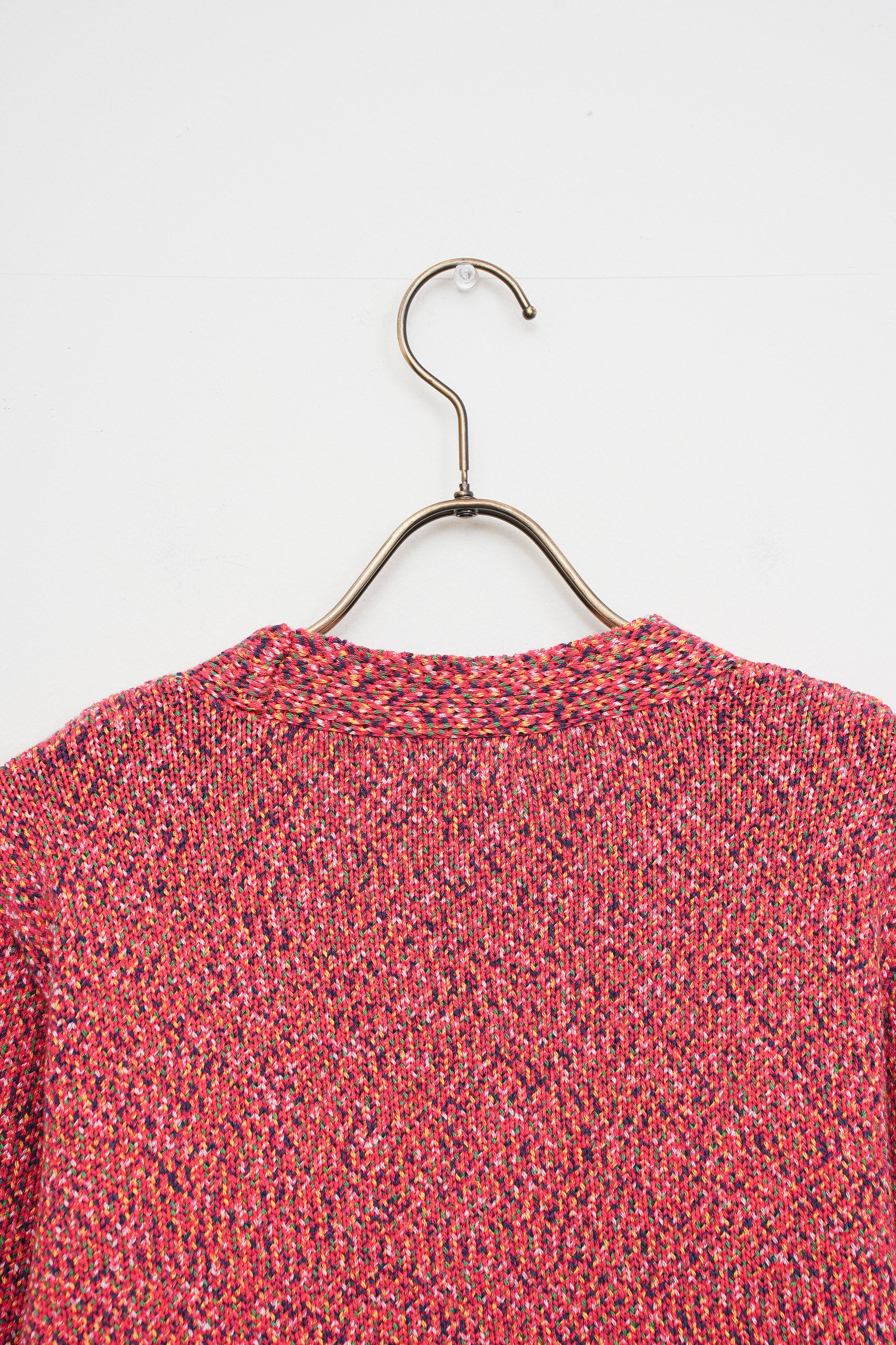 【COOHEM〈women's〉】FLECKED COTTON KNIT CARDIGAN_250802003313