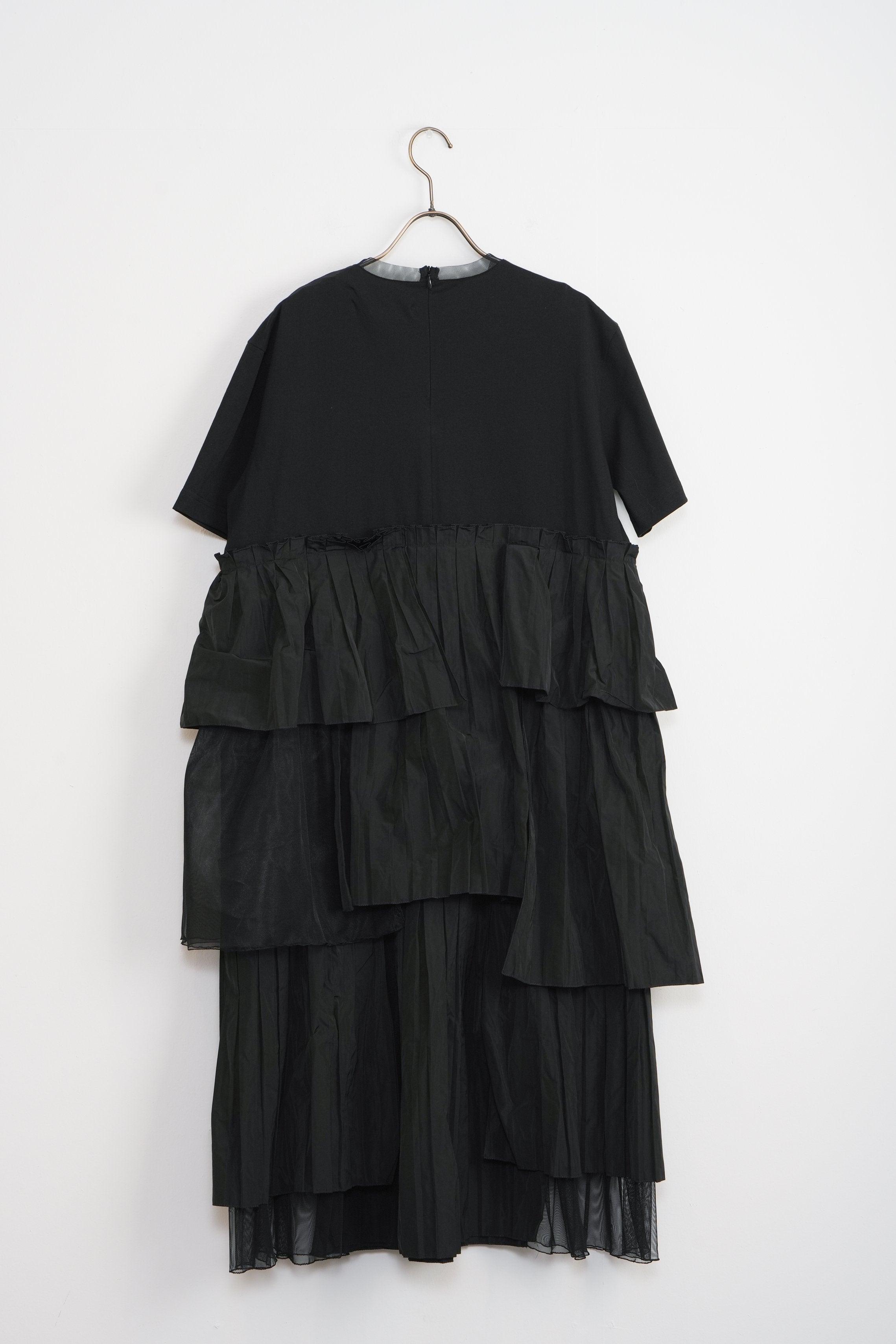 【MARILYN MOON】Raffle pleats layered dress_240404001503