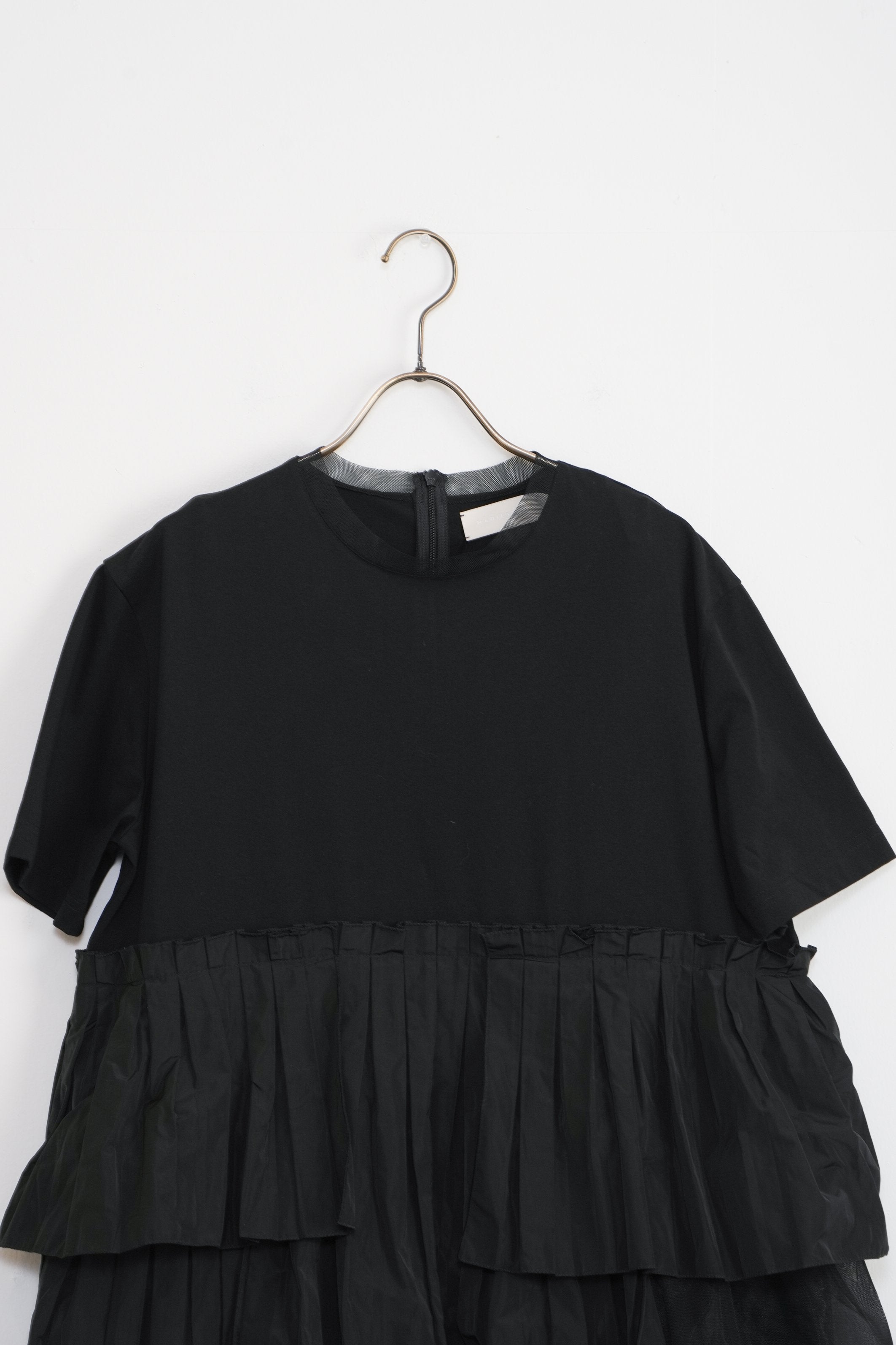 【MARILYN MOON】Raffle pleats layered dress_240404001503