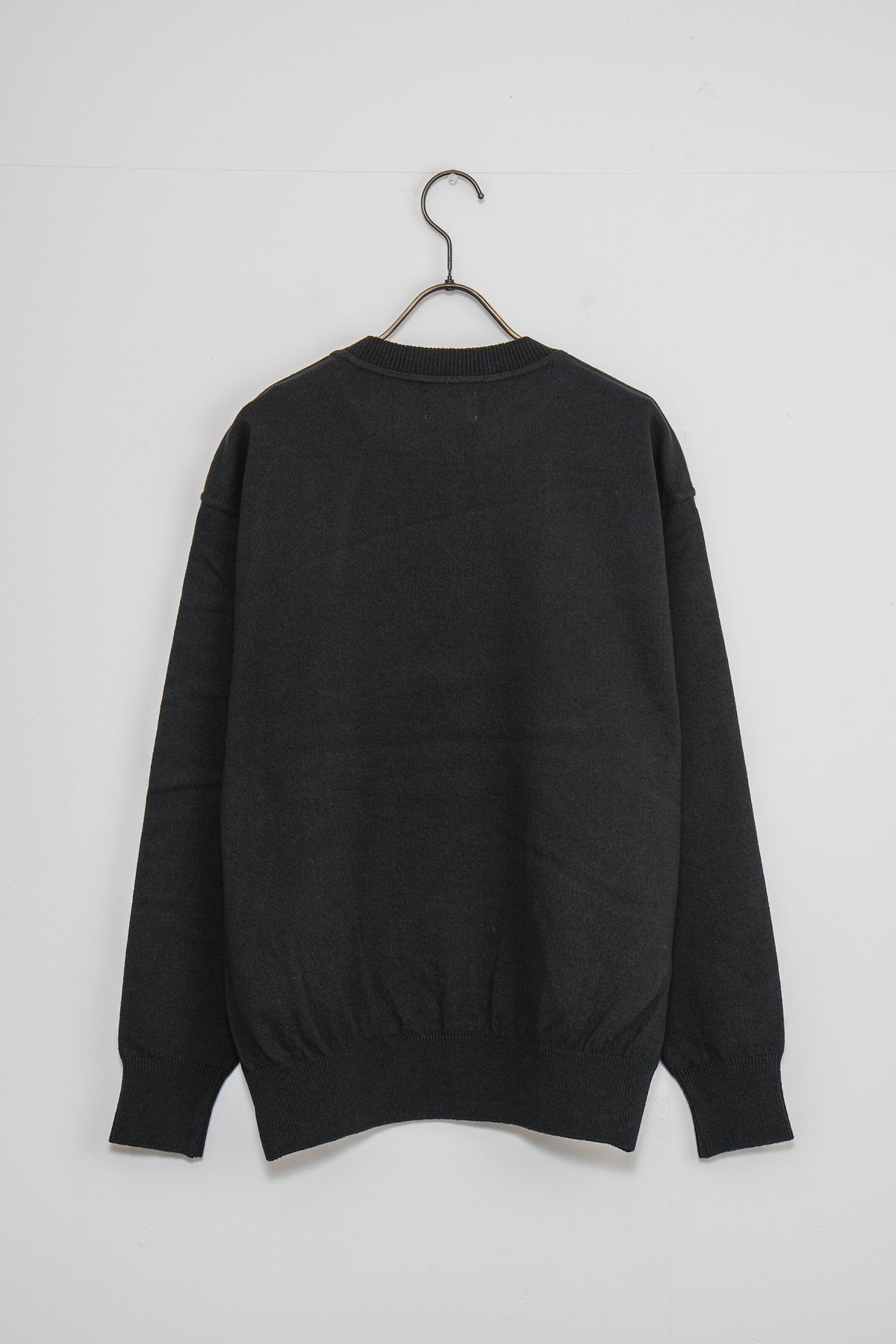 【Yonetomi〈unisex〉】WAVE COTTON KNIT P/O〈SOLID〉_240727009869