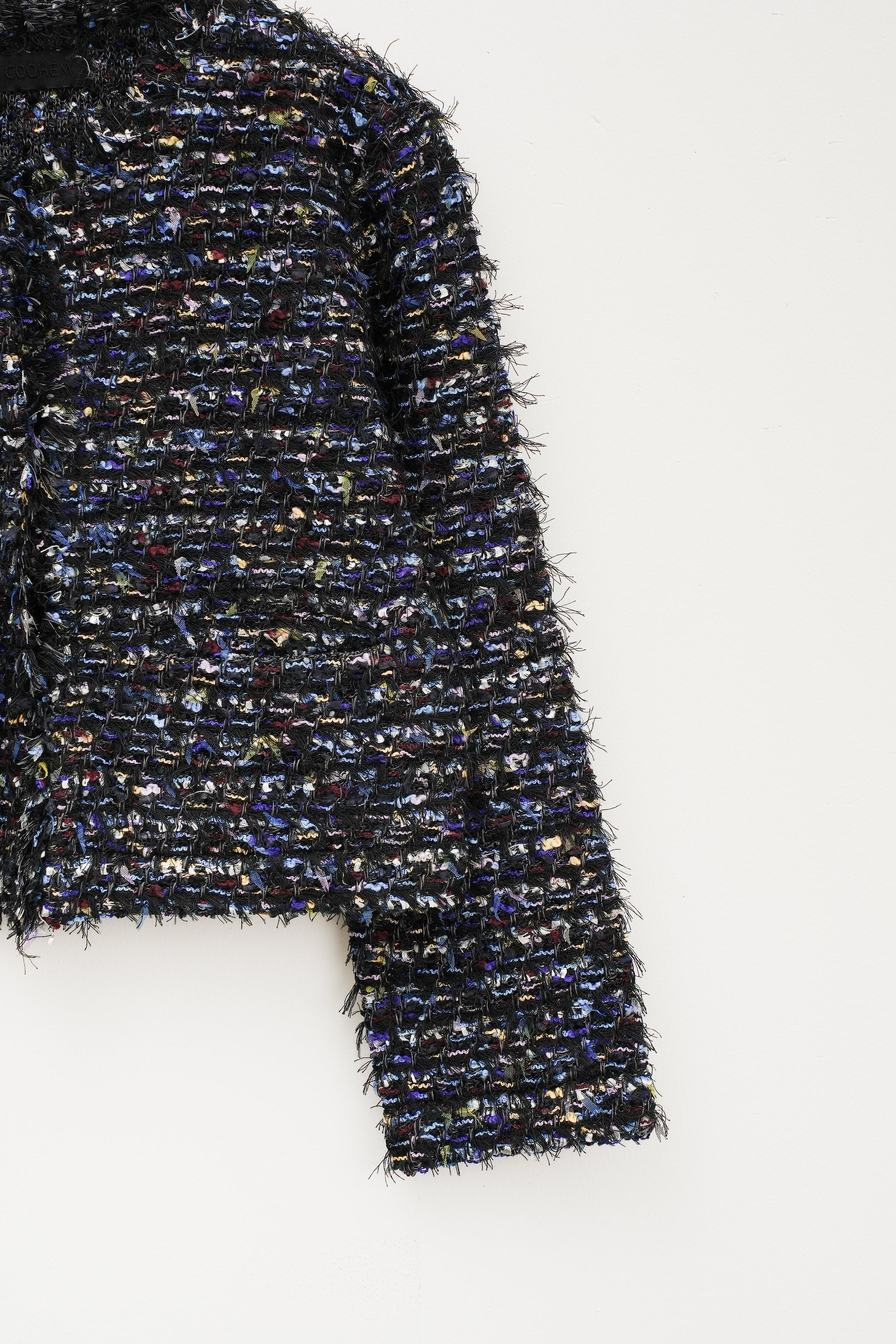 【COOHEM〈women's〉】FEATHER MIX TWEED JACKET_250828004515