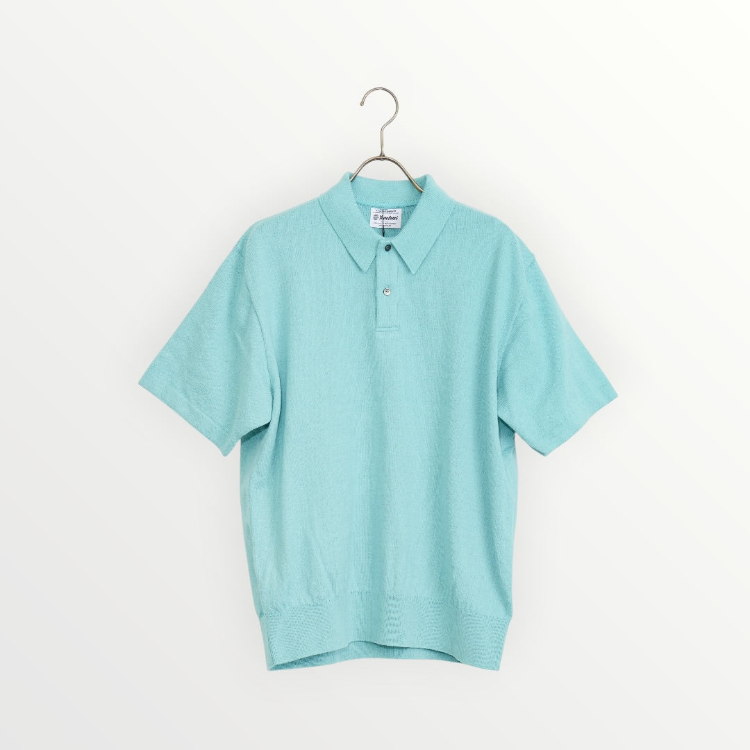 【Yonetomi〈unisex〉】LIGHT WAVE COTTON KNIT P/L_250326005068