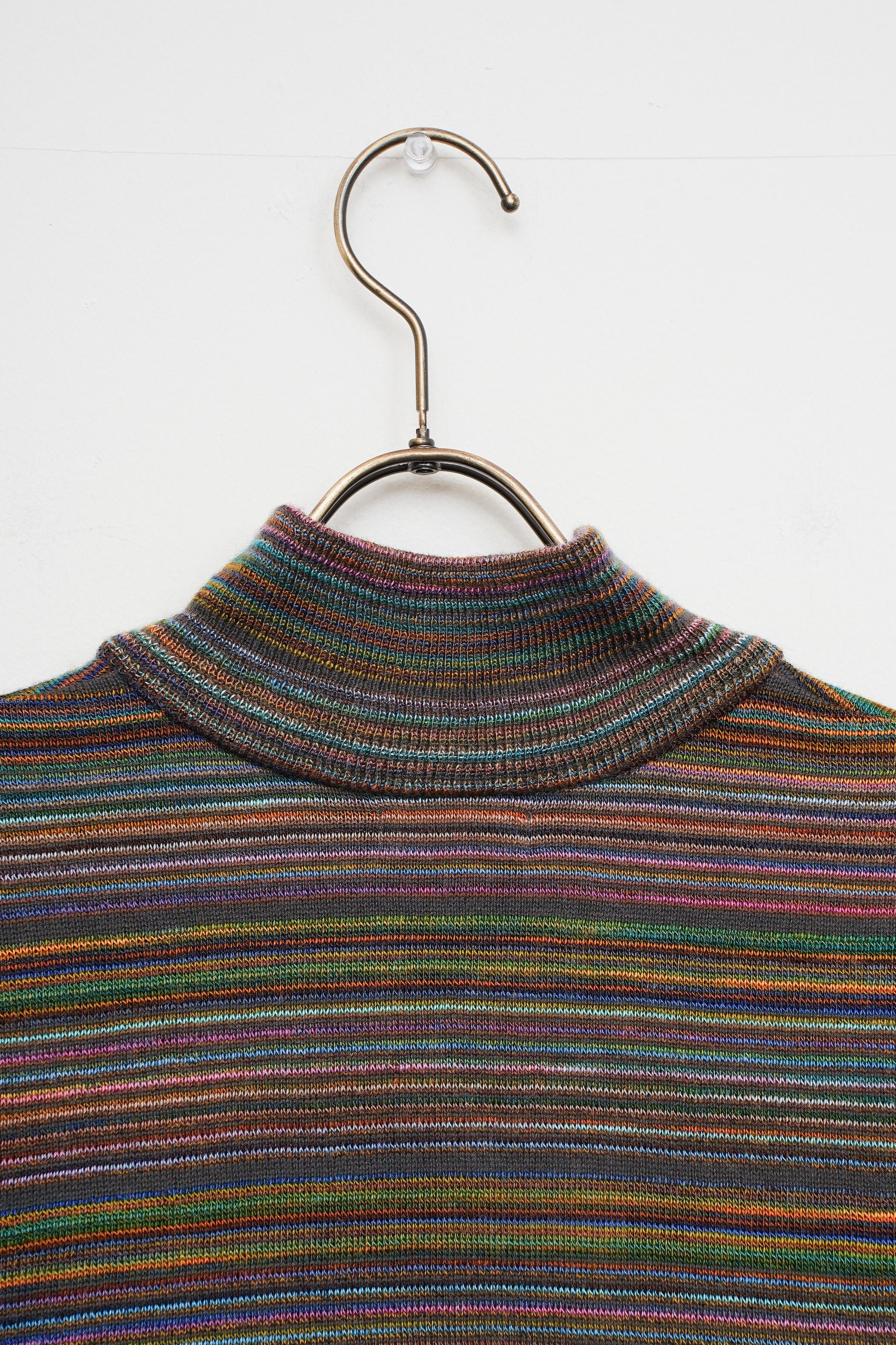 【COOHEM〈women's〉】MULTI KASURI TENJIKU KNIT PULLOVER_250802003310