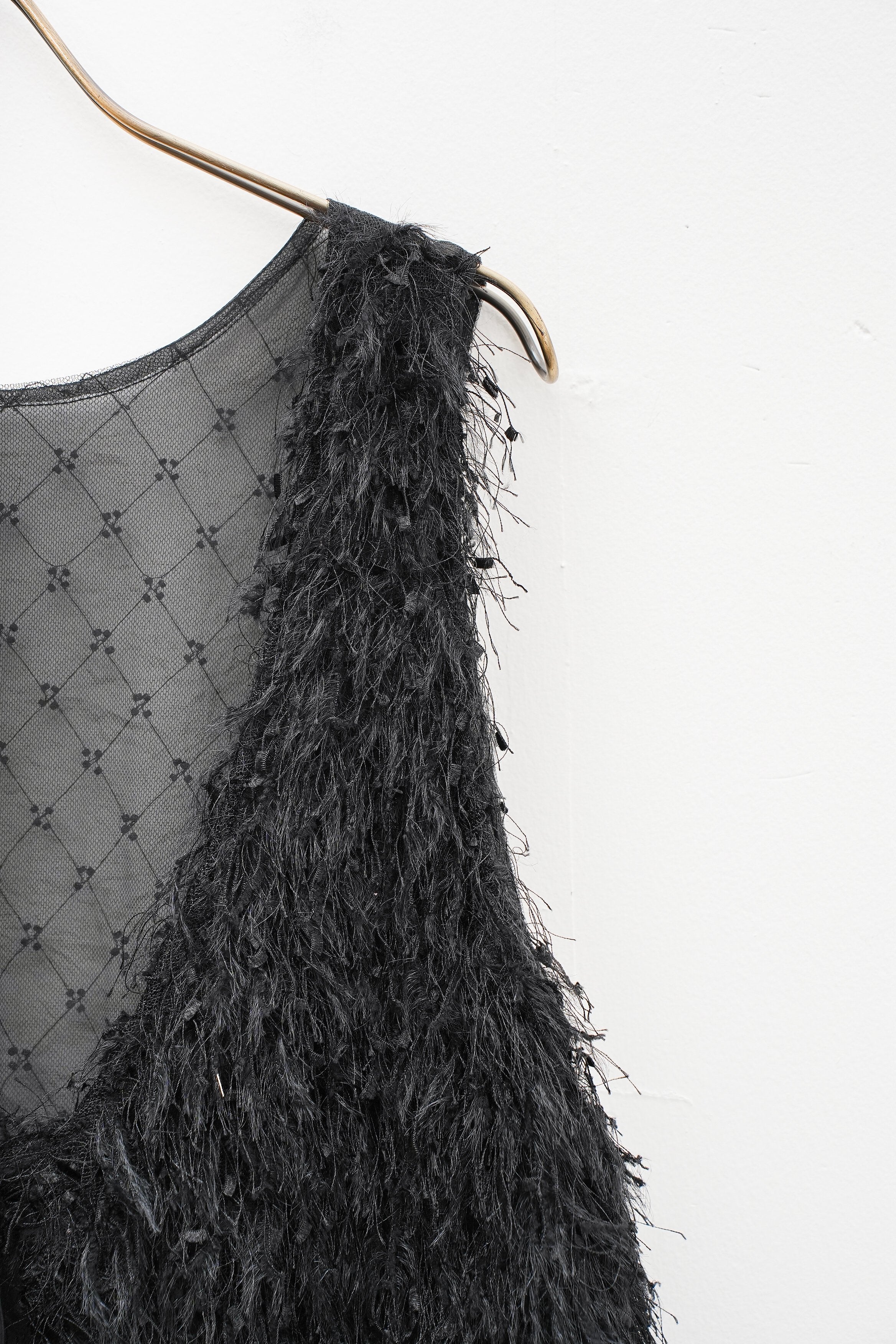 【Mewl】ふわふわジャガードチュニックベスト_250809003686