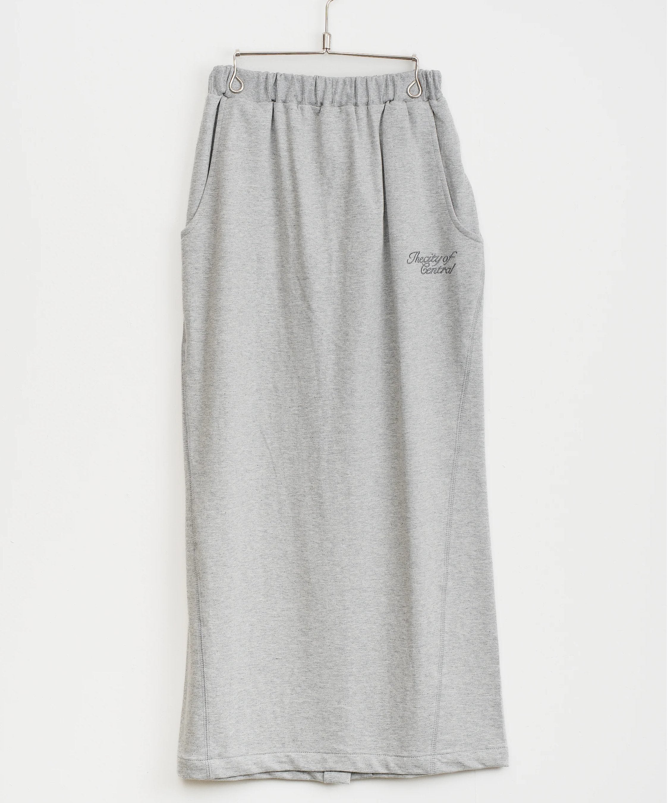 【CHIGNON】 刺繍ロゴスウェットスカート_250717002175