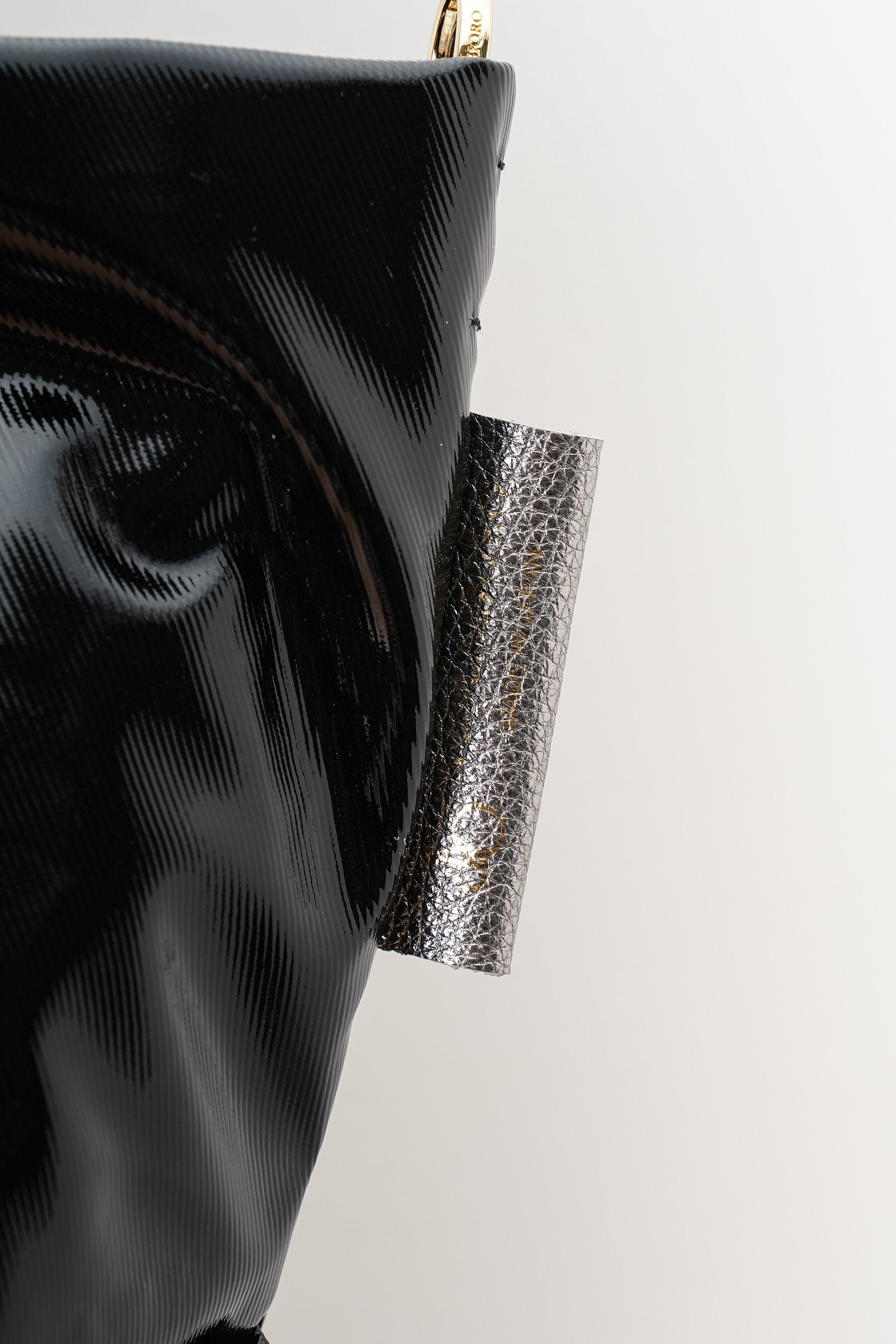 【VIOLAd'ORO】ノットハンドルPVCトートバッグSサイズ_250530009614