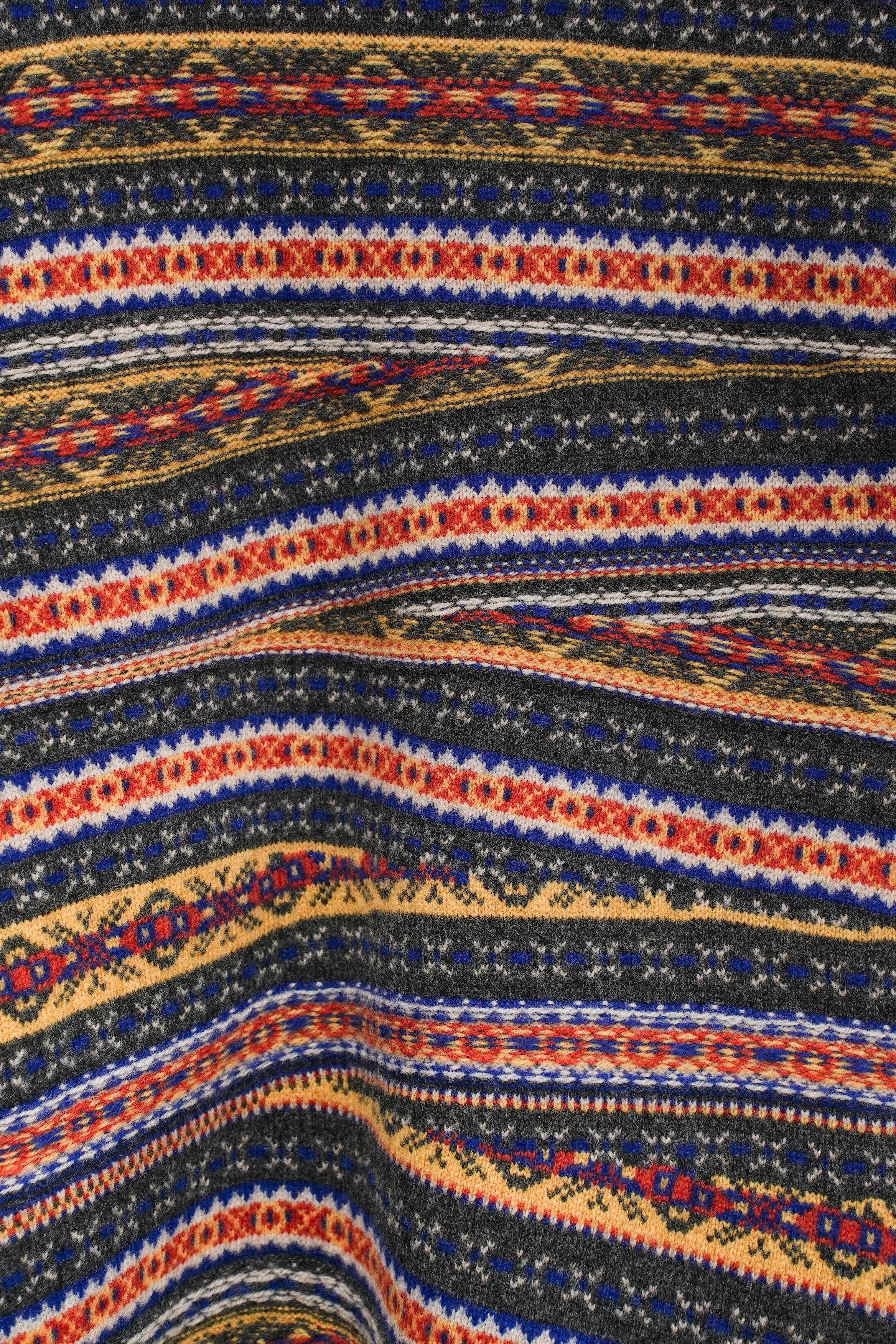 【COOHEM〈men's〉】CRAZY FAIR ISLE KNIT PULLOVER_250828004519