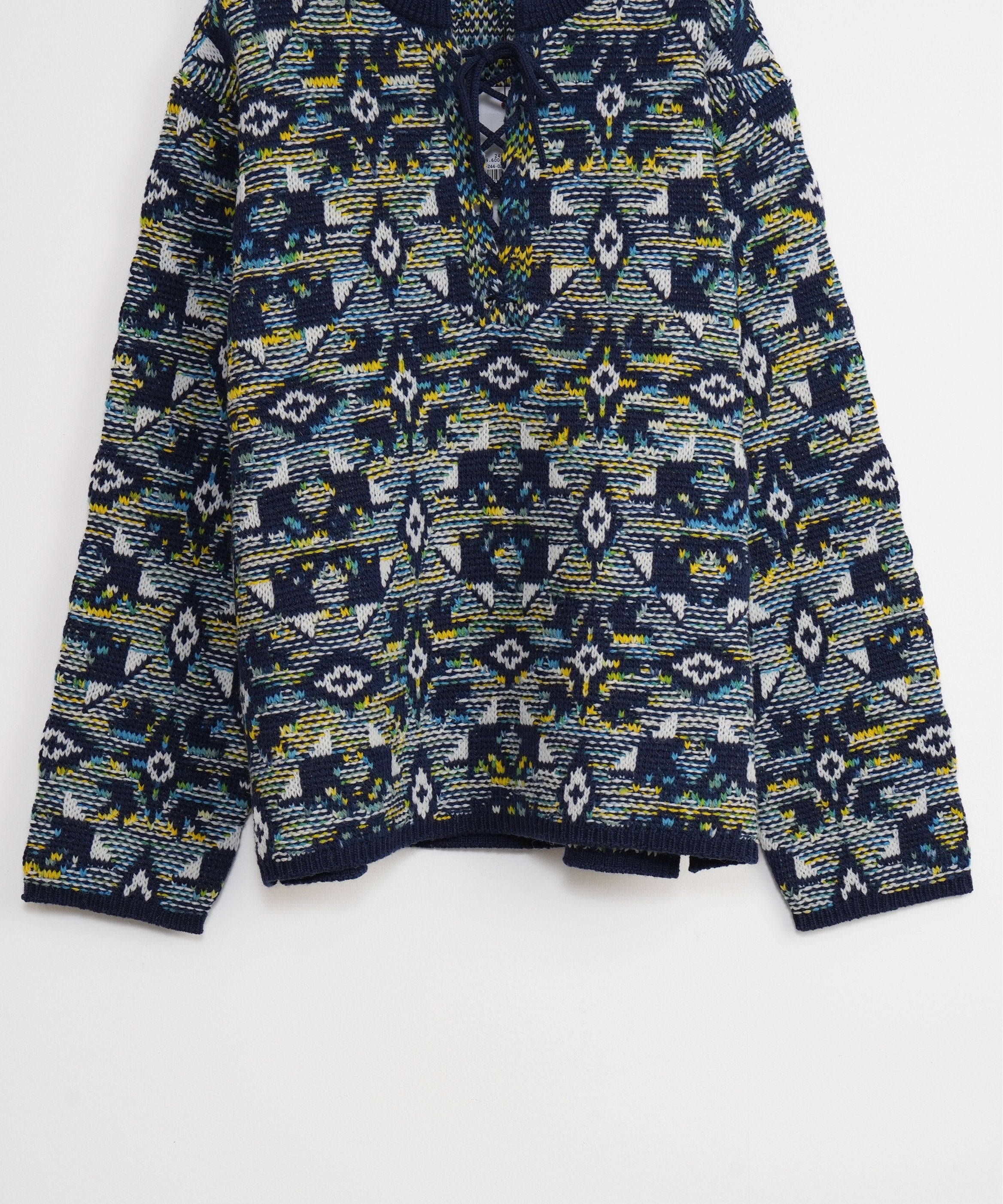 【COOHEM〈men's〉】TUNISIAN JACQUARD P/O_241003004361