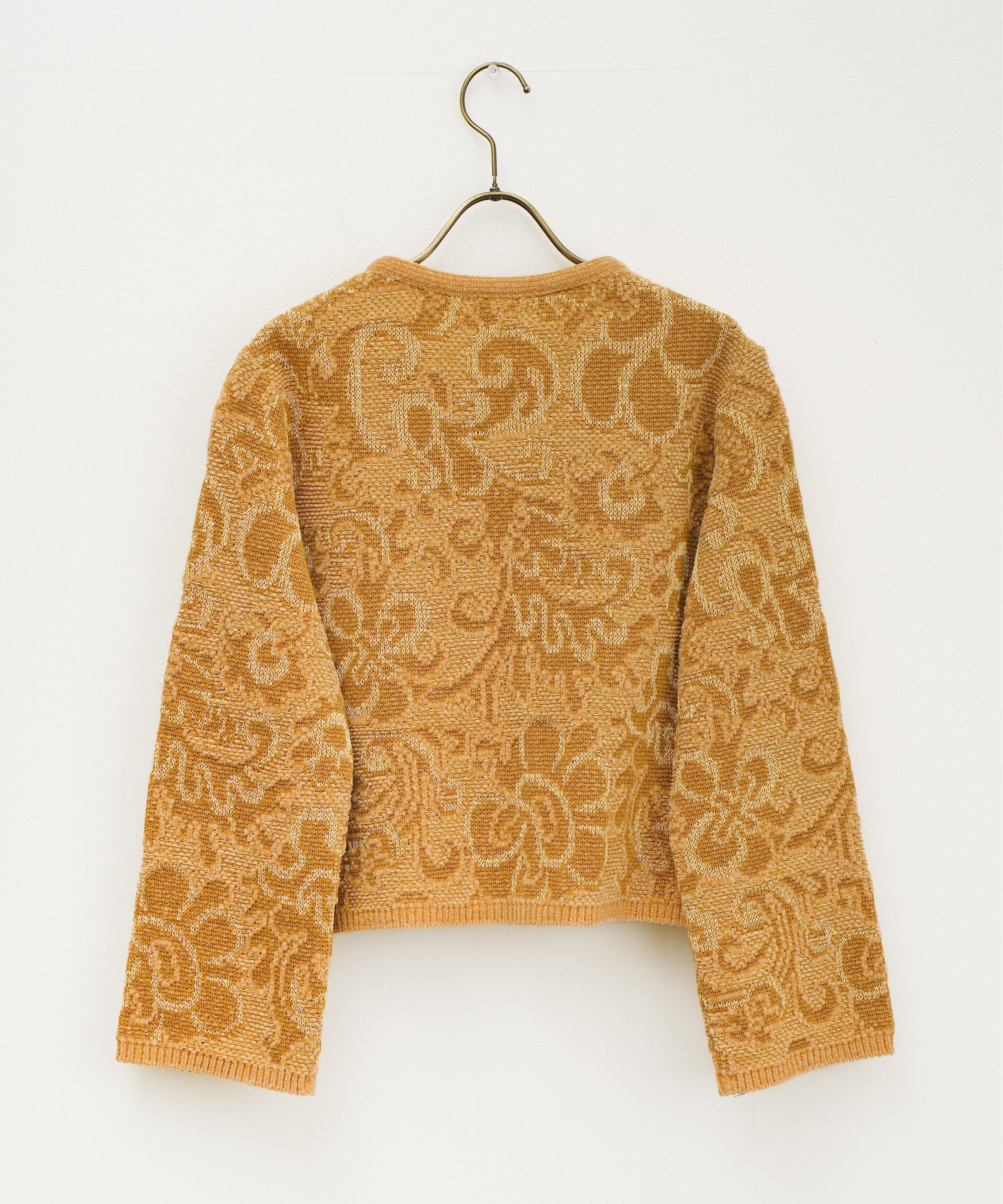 【COOHEM〈women's〉】GOBELIN JACQUARD KNIT JACKET_250828004505