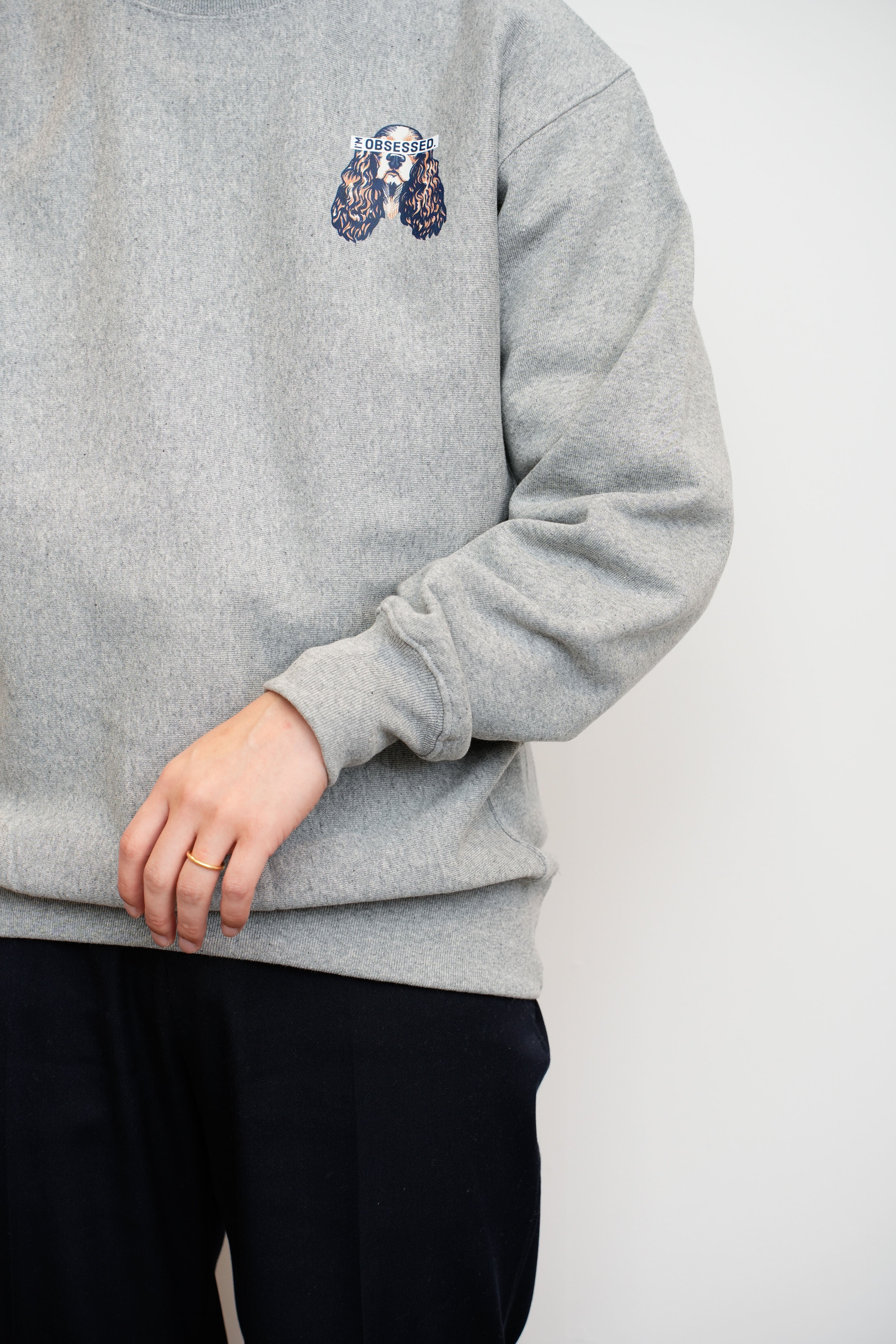 【oryo】I'M OBSESSED スウェット_230928007788