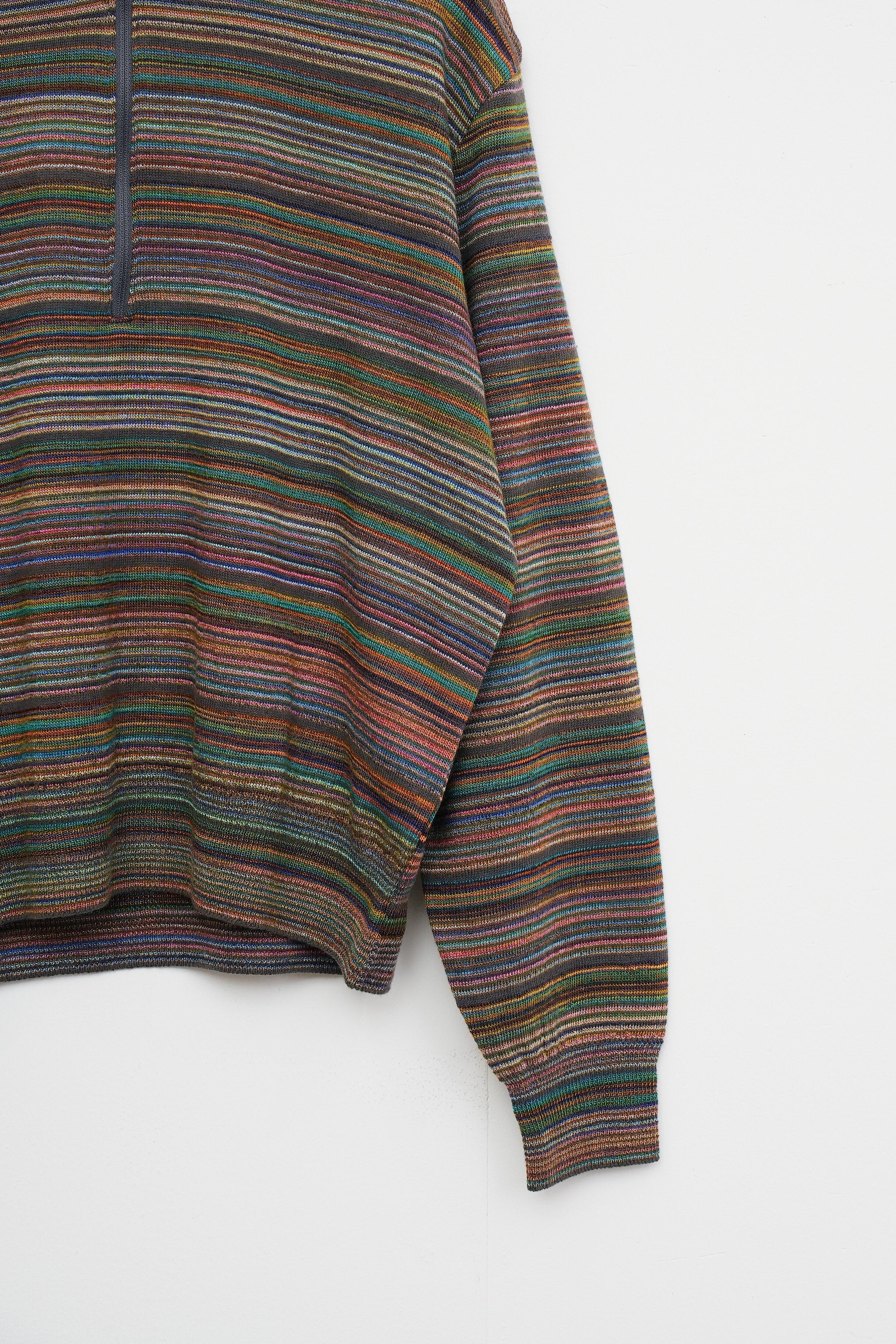 【COOHEM〈women's〉】MULTI KASURI TENJIKU KNIT PULLOVER_250802003310