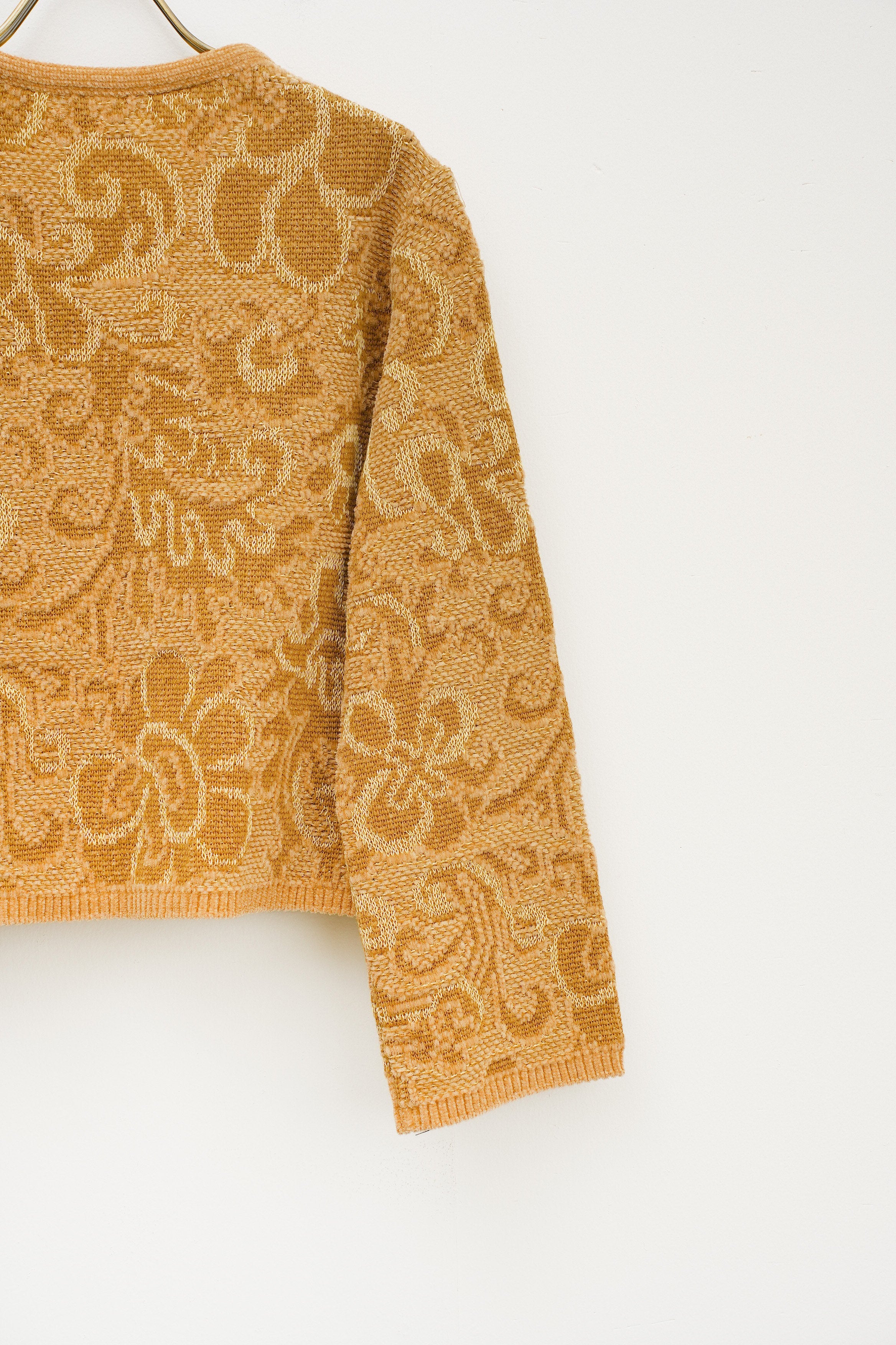 【COOHEM〈women's〉】GOBELIN JACQUARD KNIT JACKET_250828004505