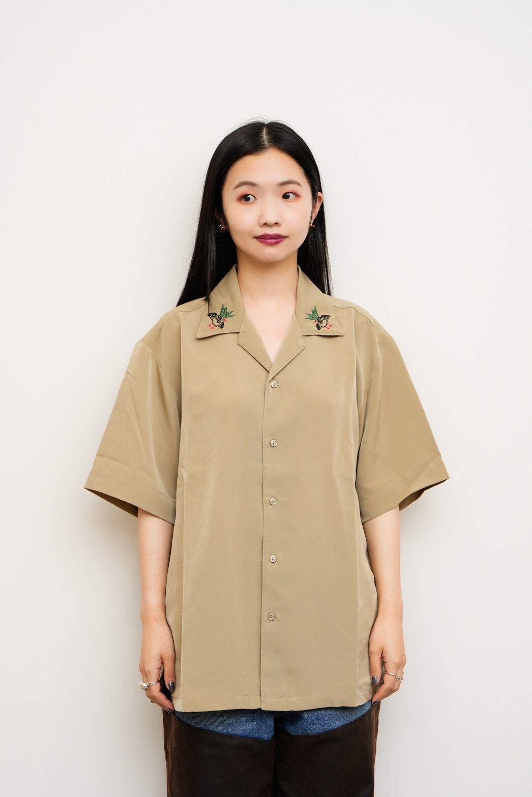 【oryo】オープンカラーシャツ_23920538