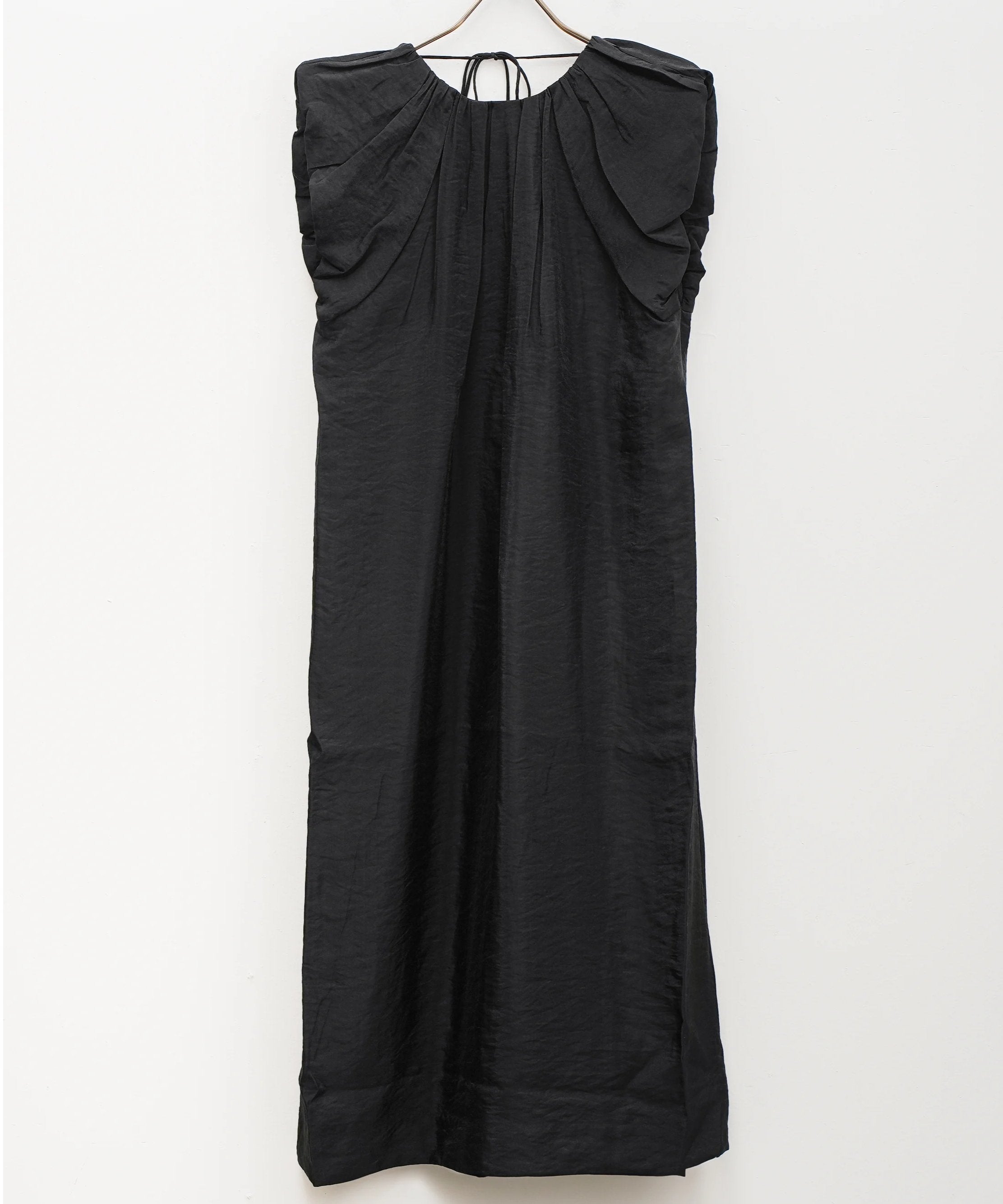 【MARILYN MOON】ビスコースサテンバルーンドレス_250811003768