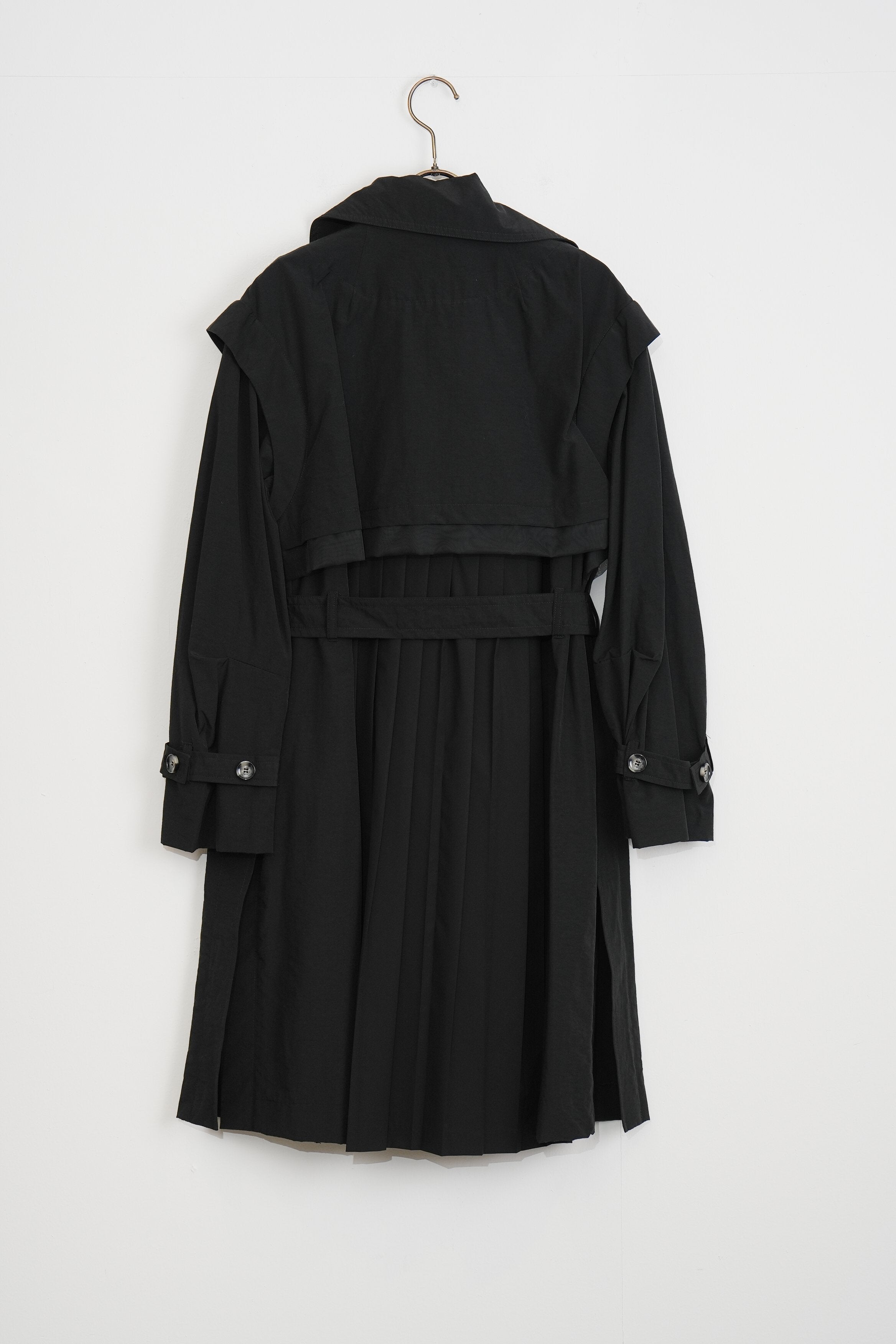 【Lallia Mù】デタッチスリーブミドルトレンチコート_240301008182