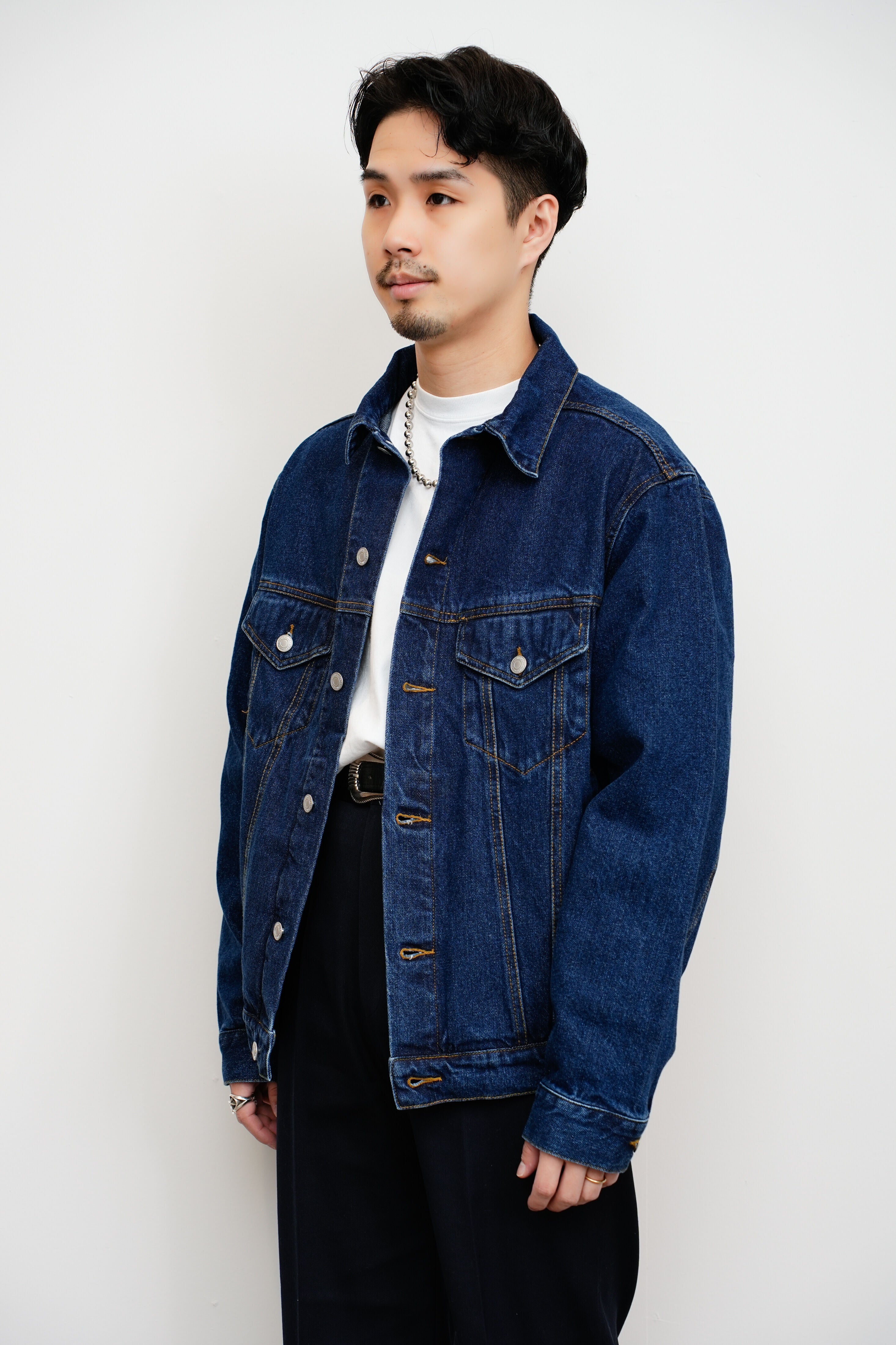 【oryo】I'M OBSESSED バックプリントデニムジャケット_230928007893