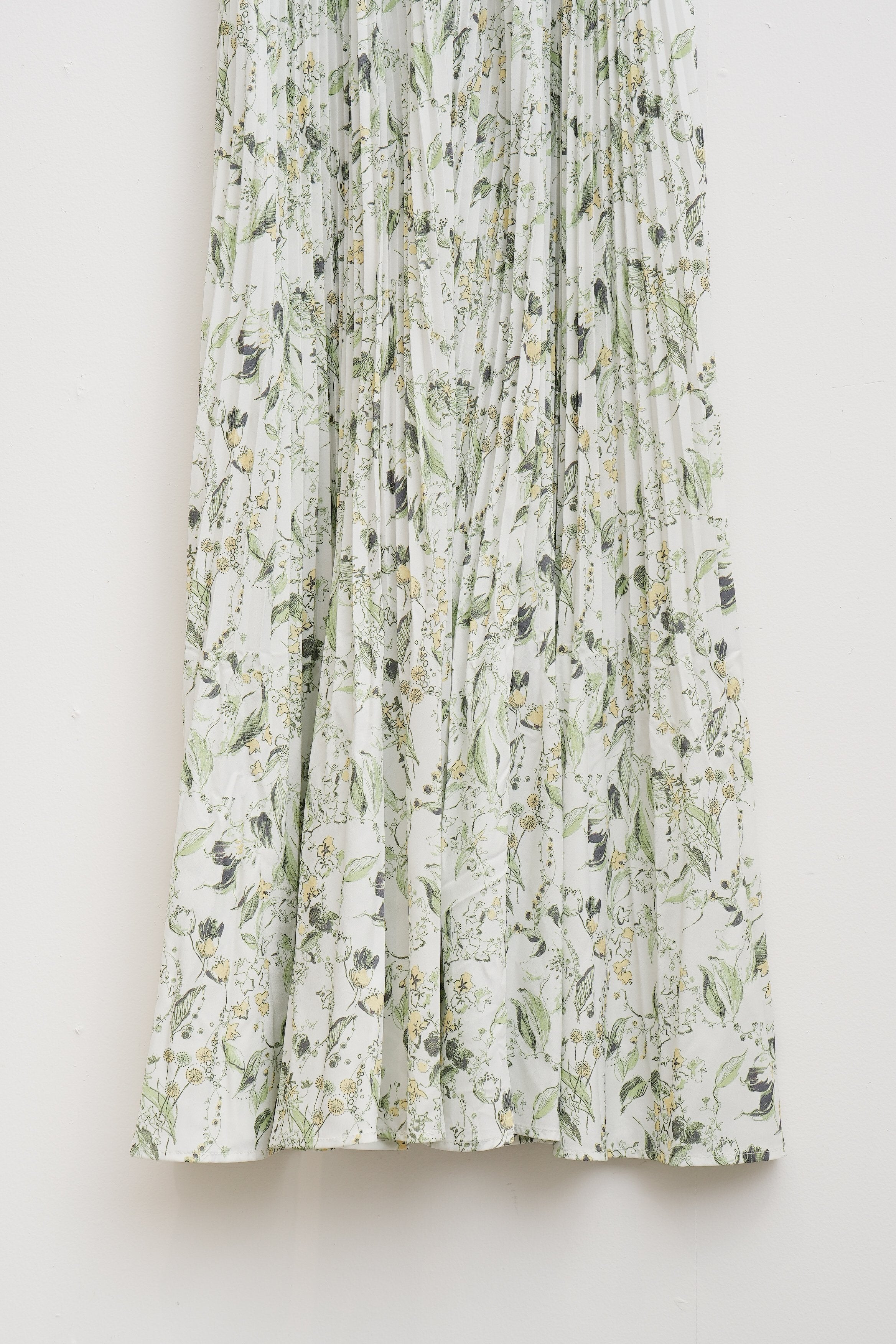 【COCO DEAL】フラワープリントフロントギャザーワンピース_250516008745