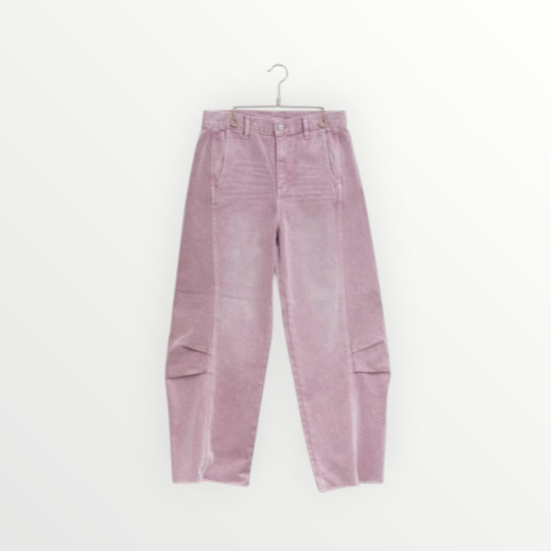 【YENN】KNEE TUCK DENIM PT_250502007955