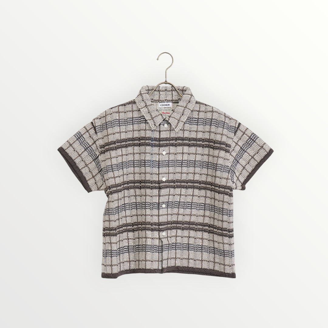 【COOHEM〈women's〉】SUKASHI CHECK TWEED S/T_250326005059