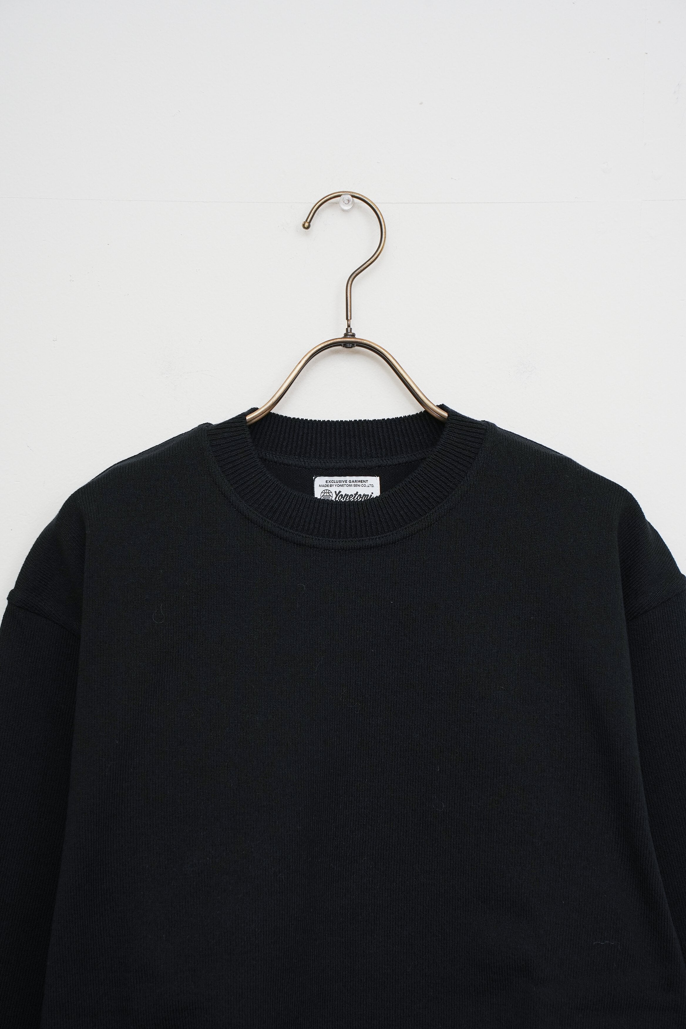 【Yonetomi〈unisex〉】WAVE COTTON KNIT PULLOVER_250802003325