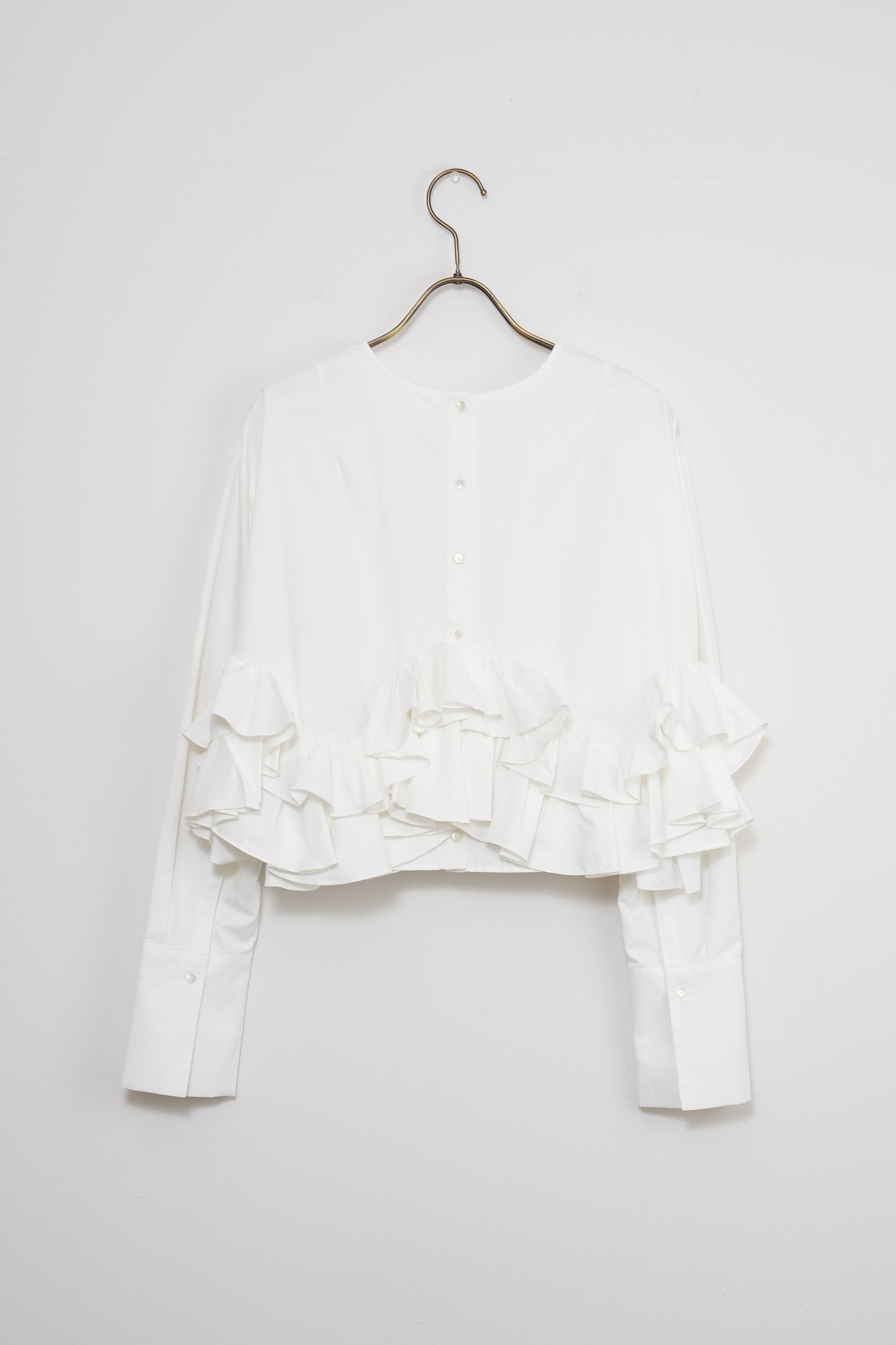 【MARILYN MOON】2way spiral raffle blouse_240807000488