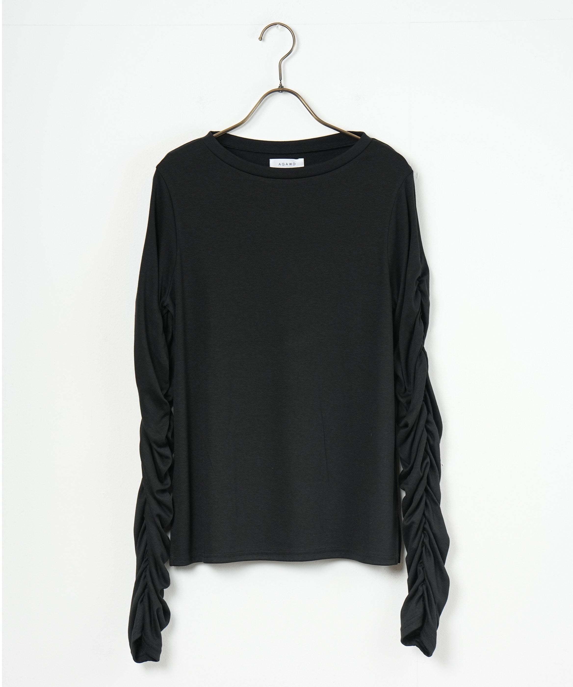 【AGAWD】Shirring Sleeve Tops_250120001067