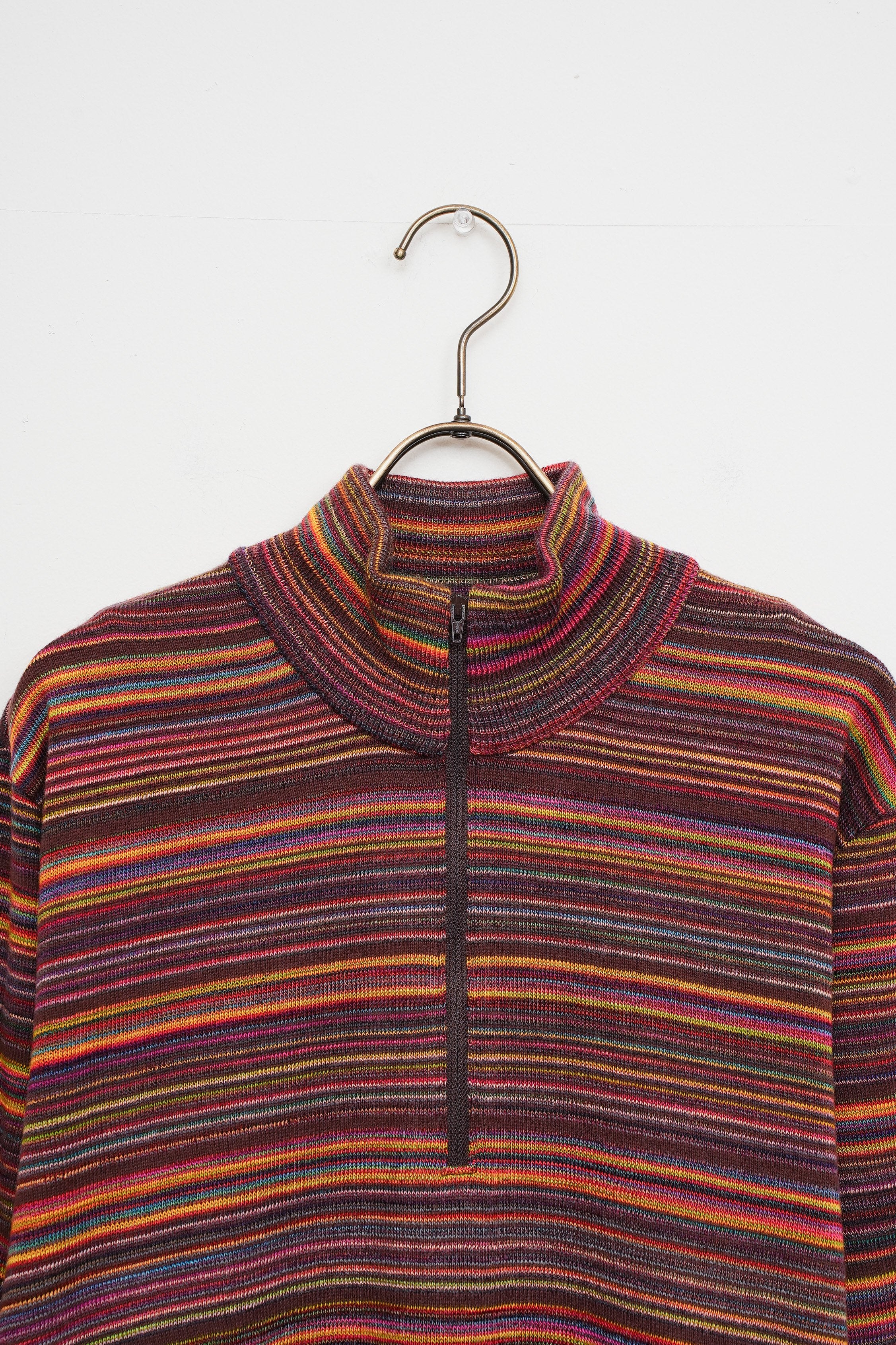 【COOHEM〈men's〉】MULTI KASURI TENJIKU KNIT PULLOVER_250802003318