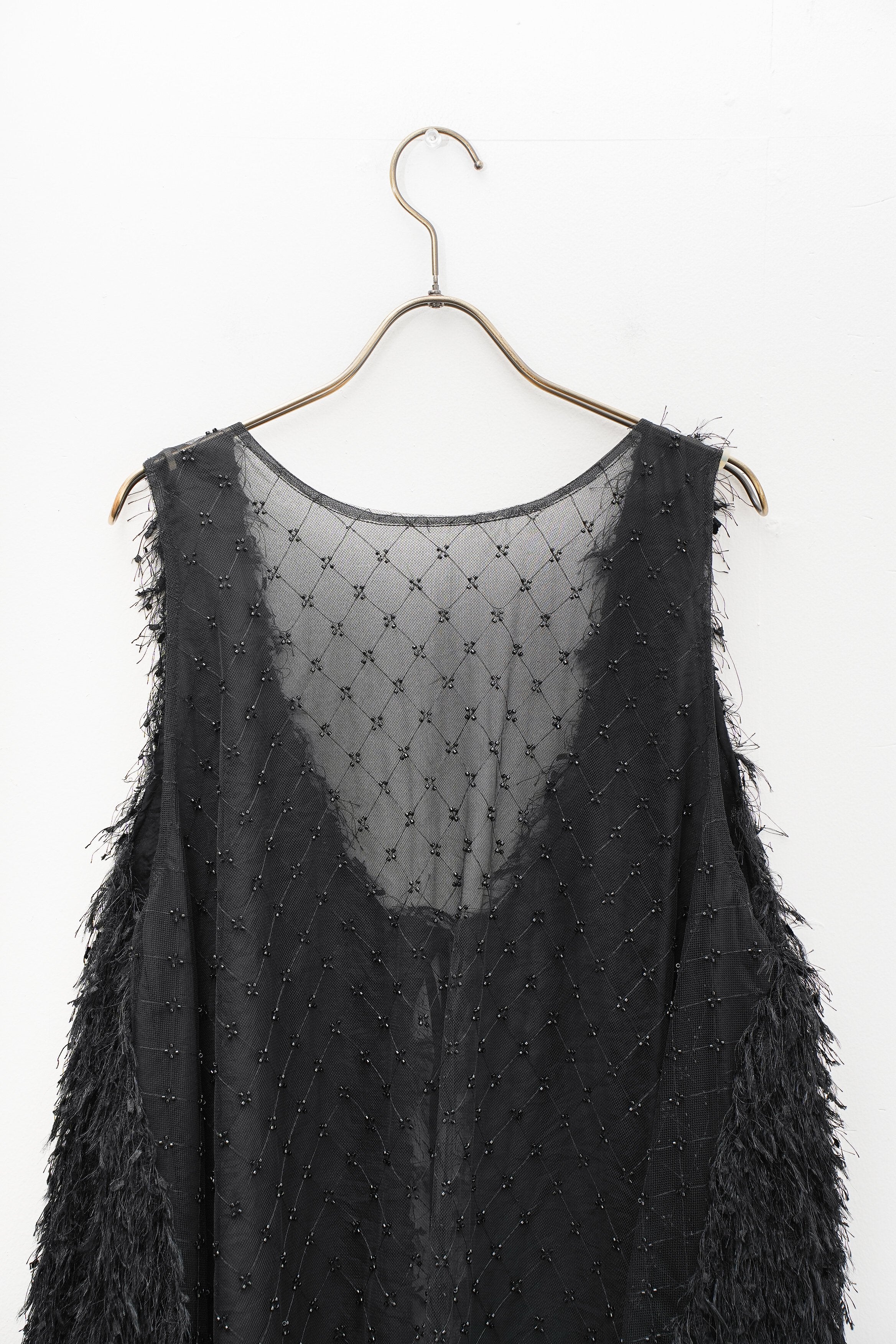 【Mewl】ふわふわジャガードチュニックベスト_250809003686