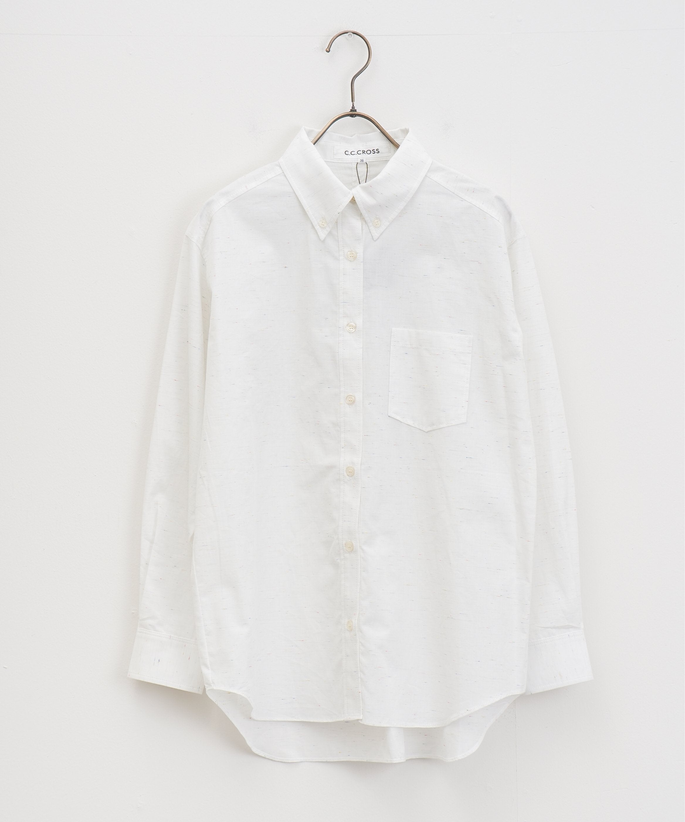 【C.C.CROSS】カラーネップボタンダウンSH_250328005270