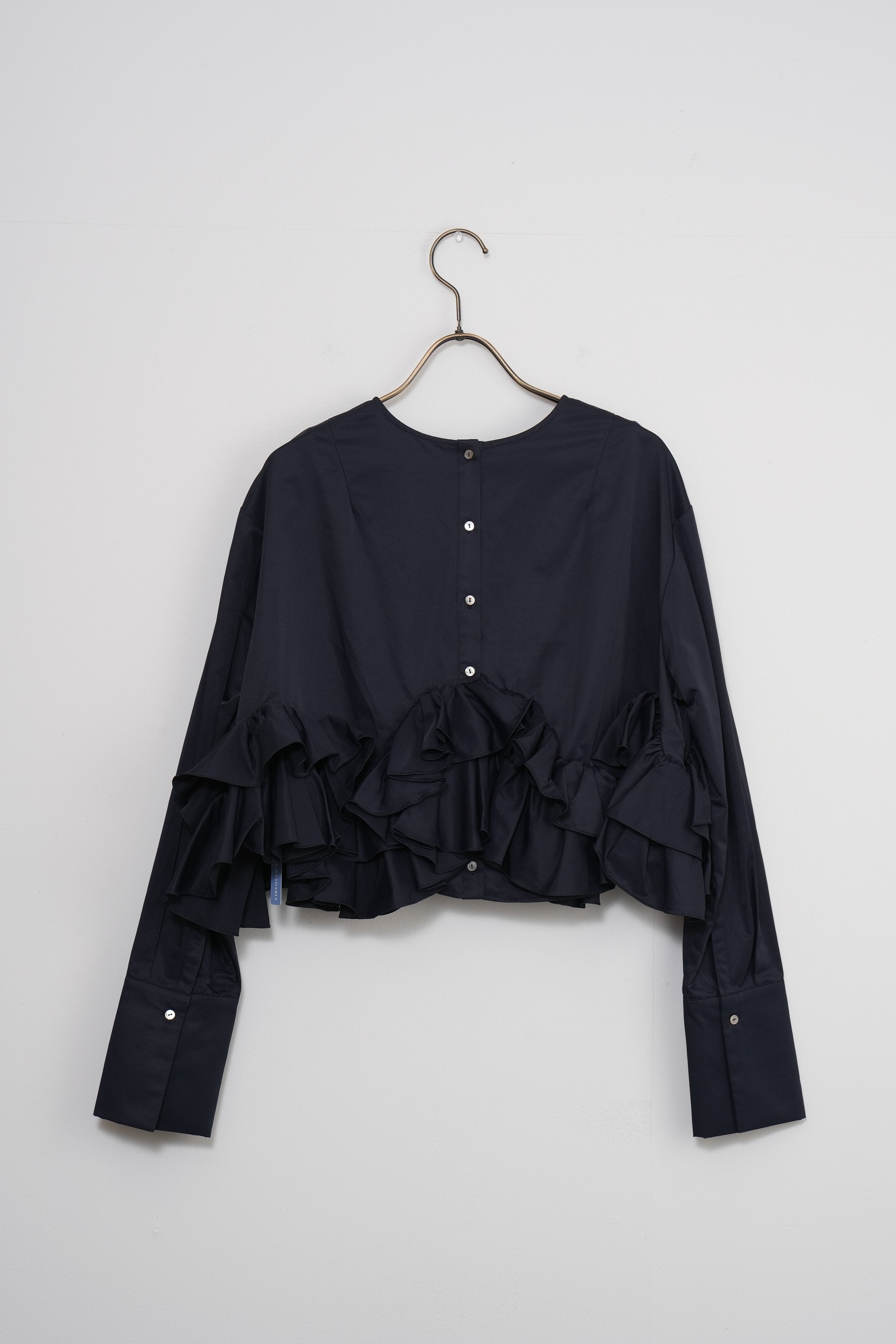 【MARILYN MOON】2way spiral raffle blouse_240807000488