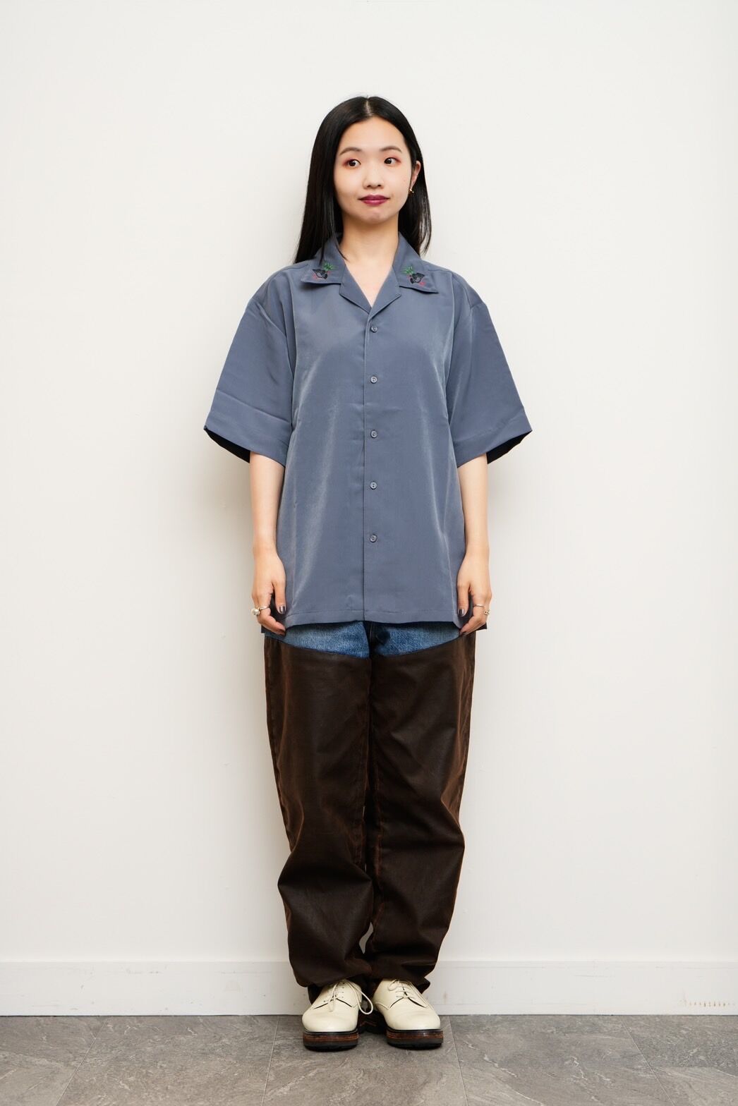 【oryo】オープンカラーシャツ_23920538