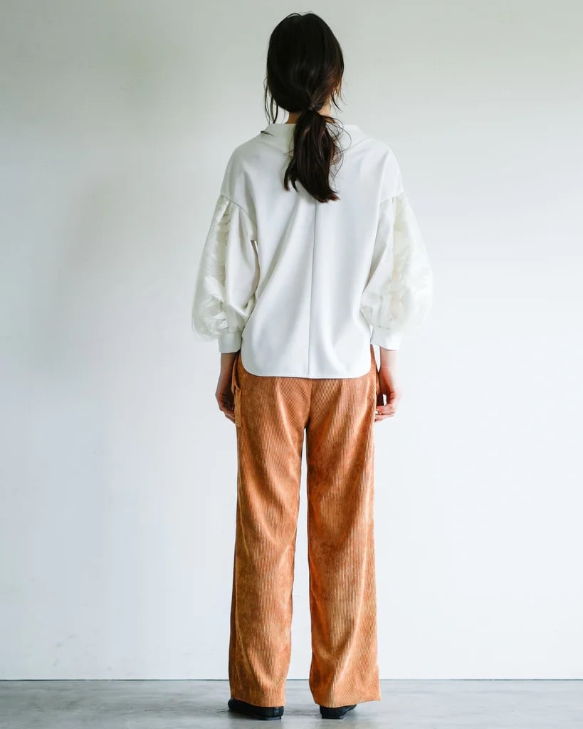 【Lallia Mù】ボタニカルレーススリーブプルオーバー_240725009693