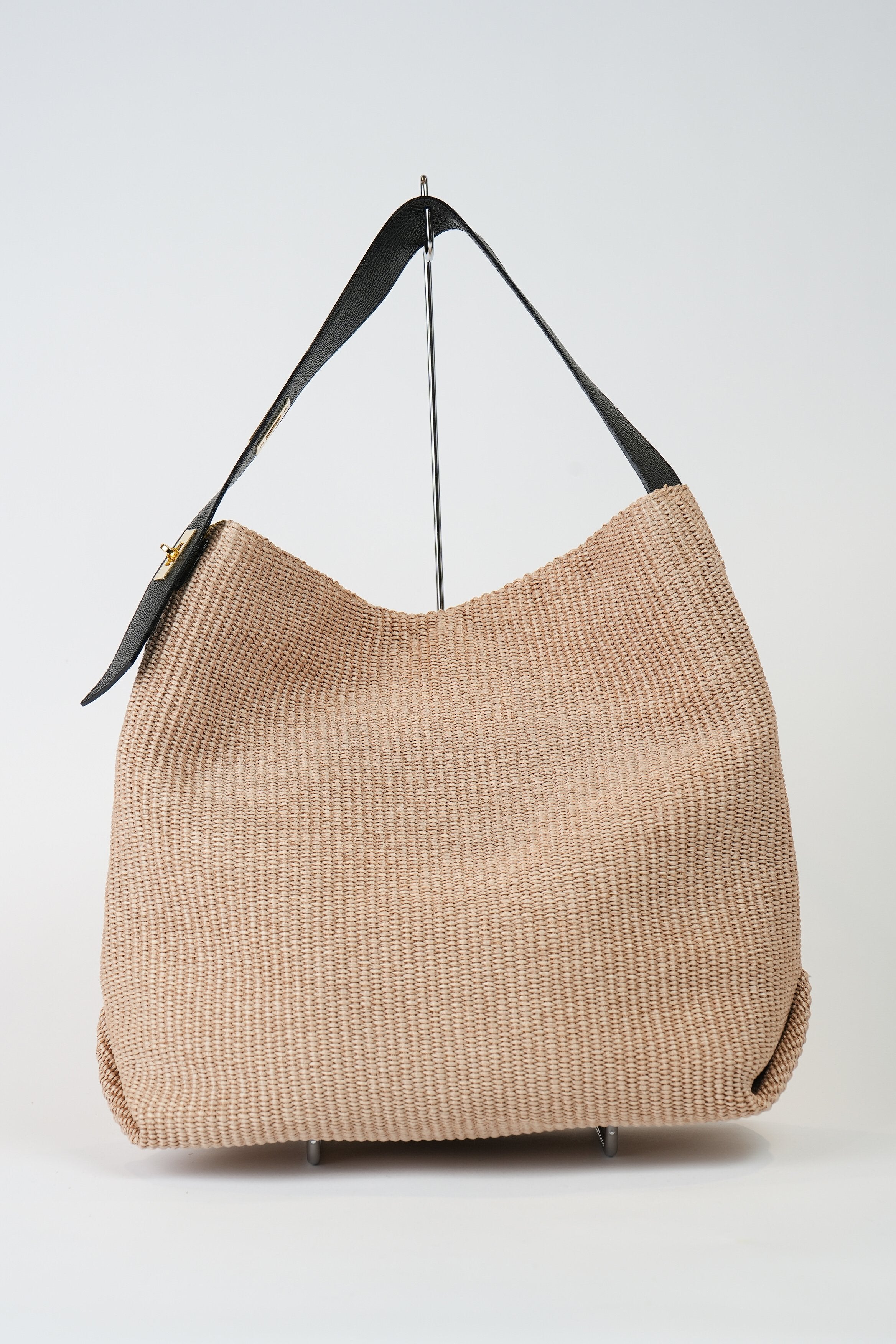 【VIOLAd'ORO】SANDRO イタリアンラフィアシート ワンショルダーバッグ_250301003470