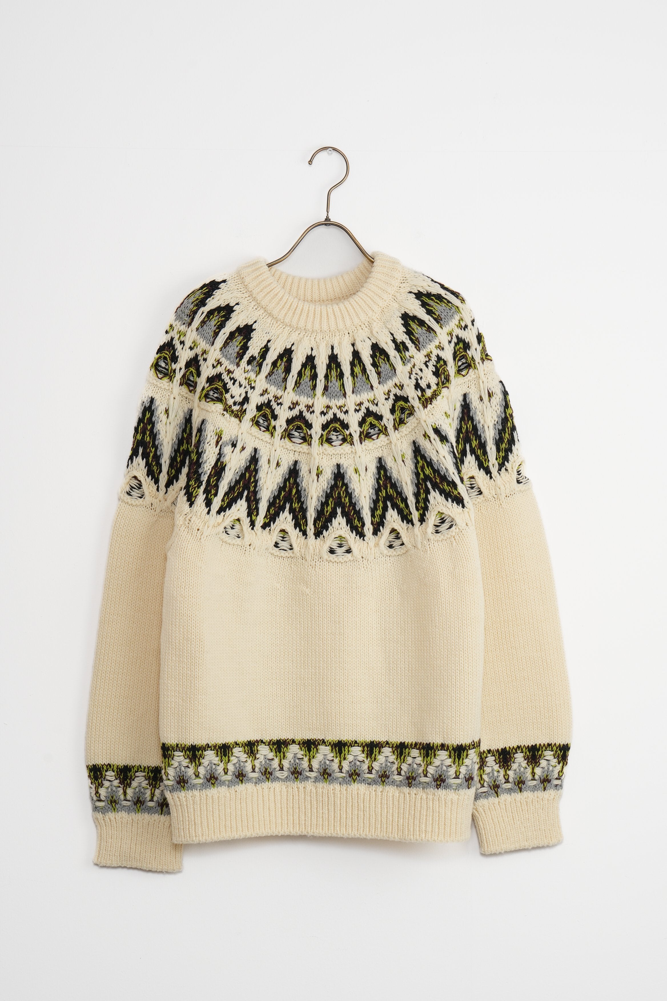 【COOHEM〈women's〉】NORDIC KNIT P/O_241003004352
