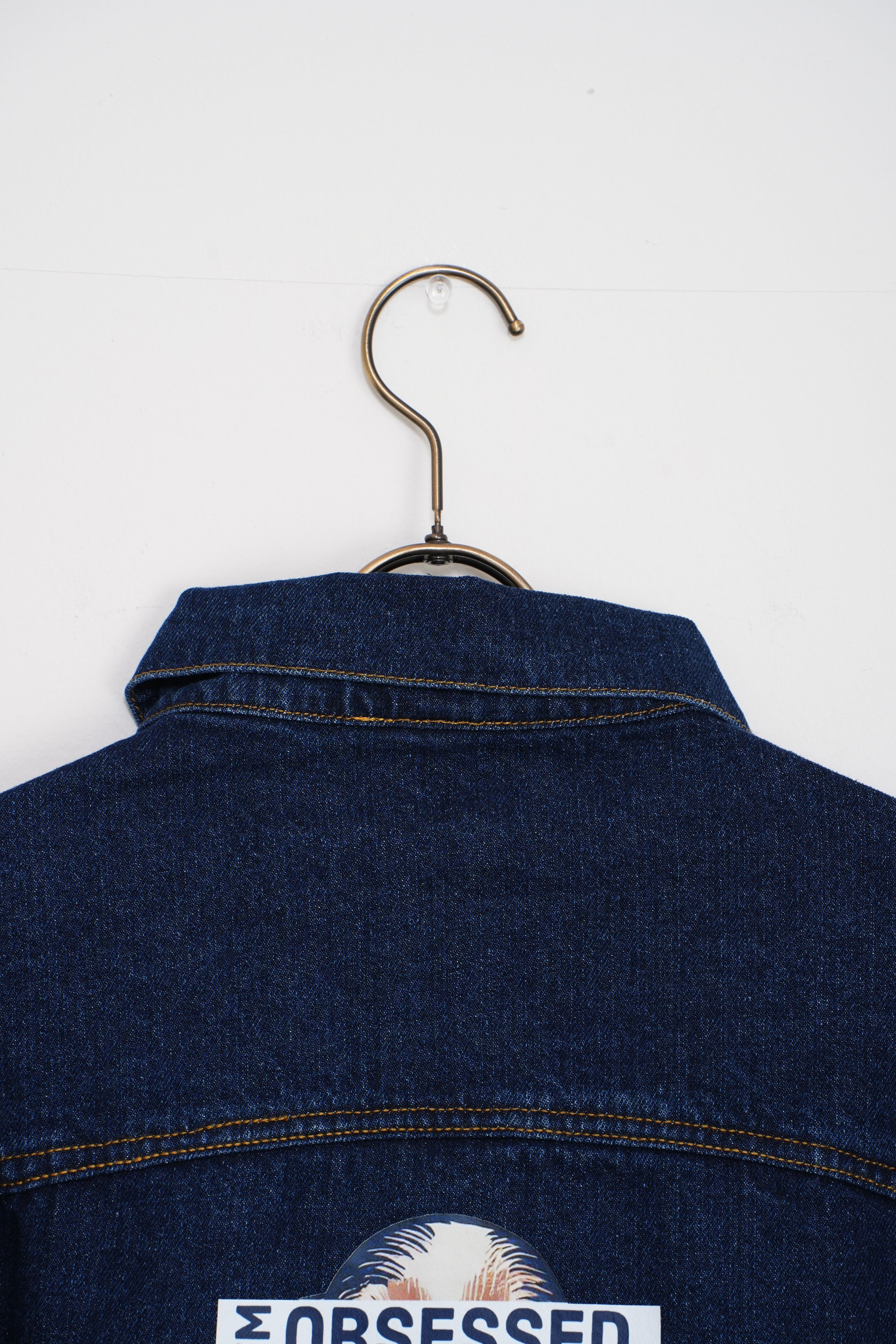 【oryo】I'M OBSESSED バックプリントデニムジャケット_230928007893