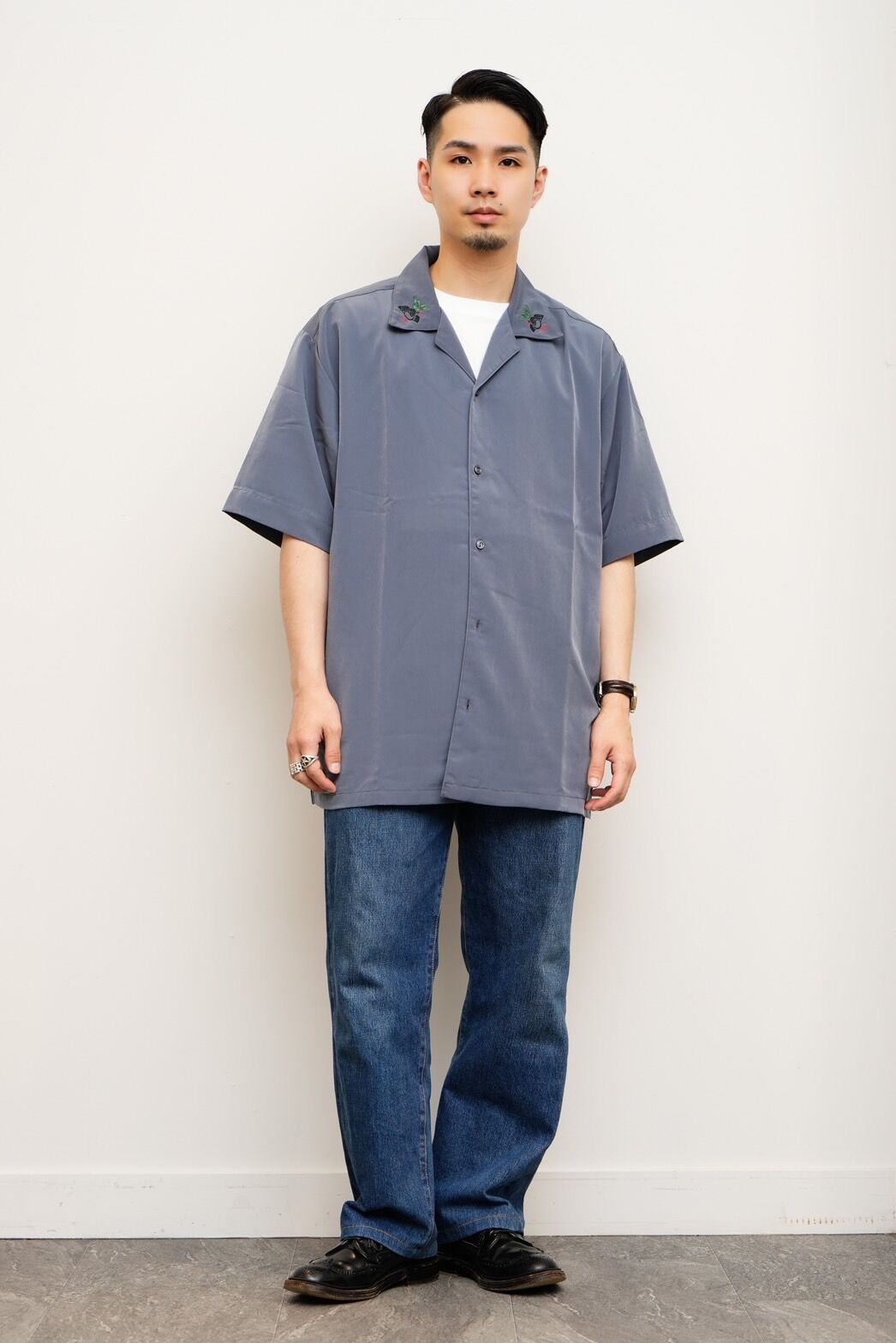 【oryo】オープンカラーシャツ_23920538