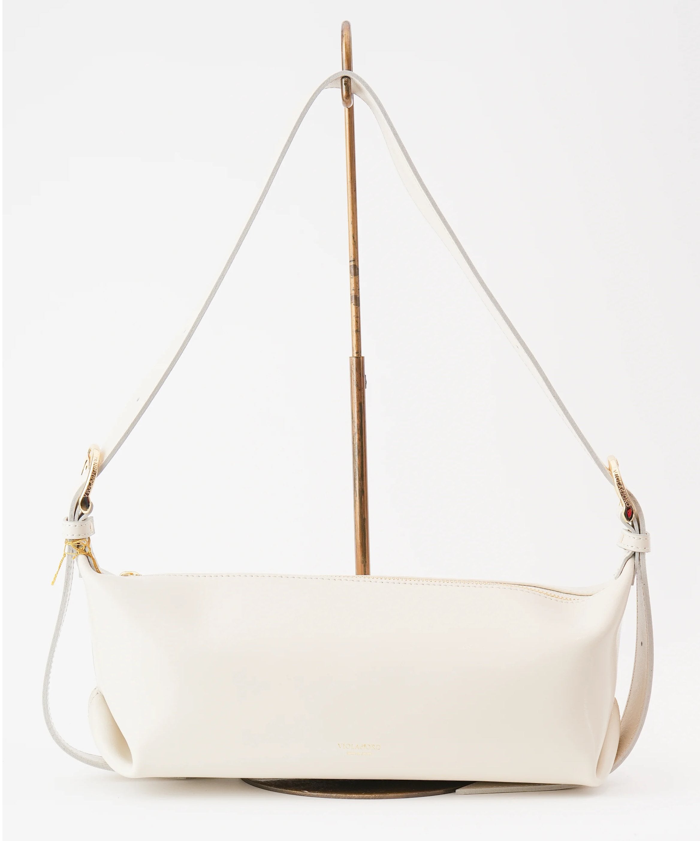 【VIOLAd'ORO】V-1590 イタリアンスプリットレザーショルダーバッグ_250628001488