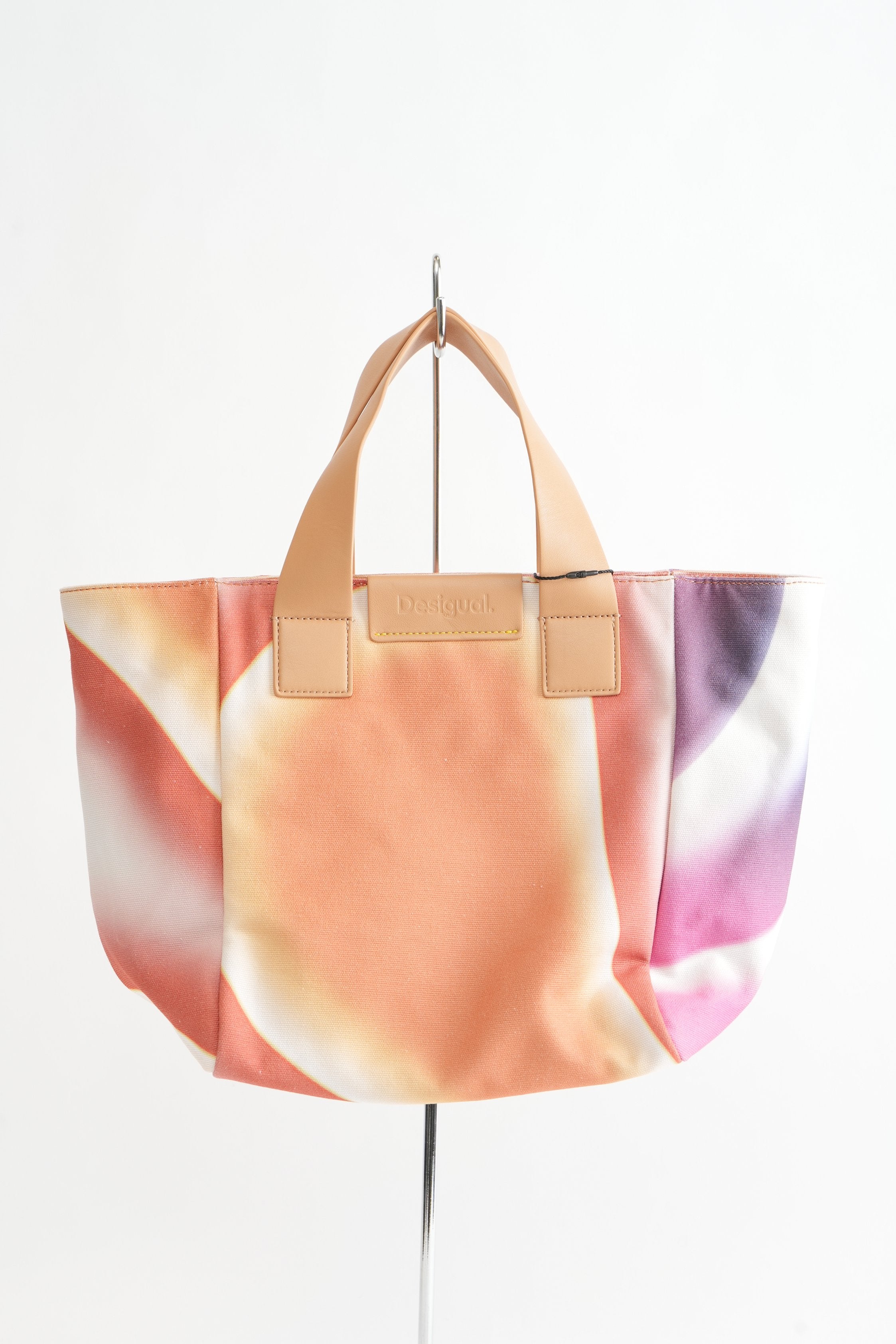 【Desigual】キャンバス ミドルトートバッグ_240401001246