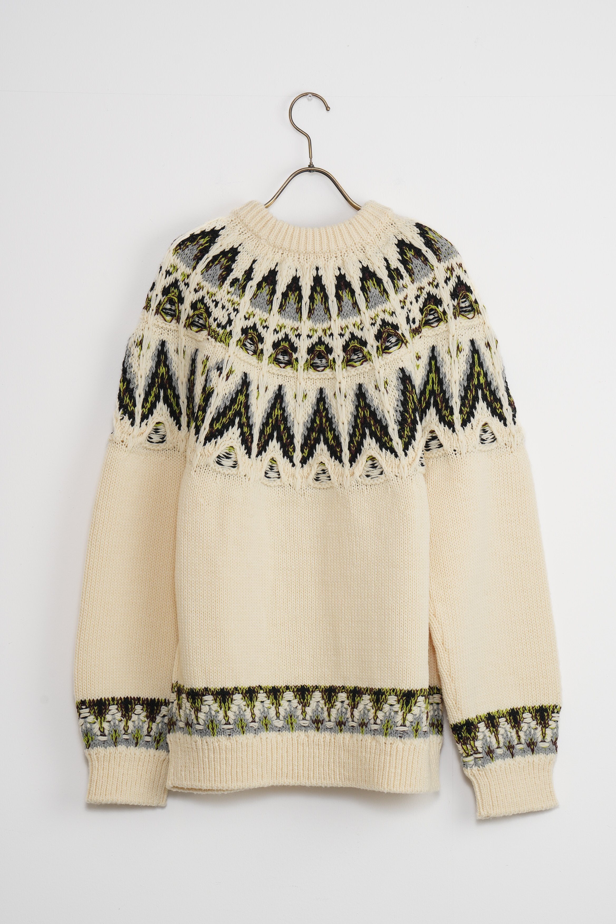【COOHEM〈men's〉】NORDIC KNIT P/O