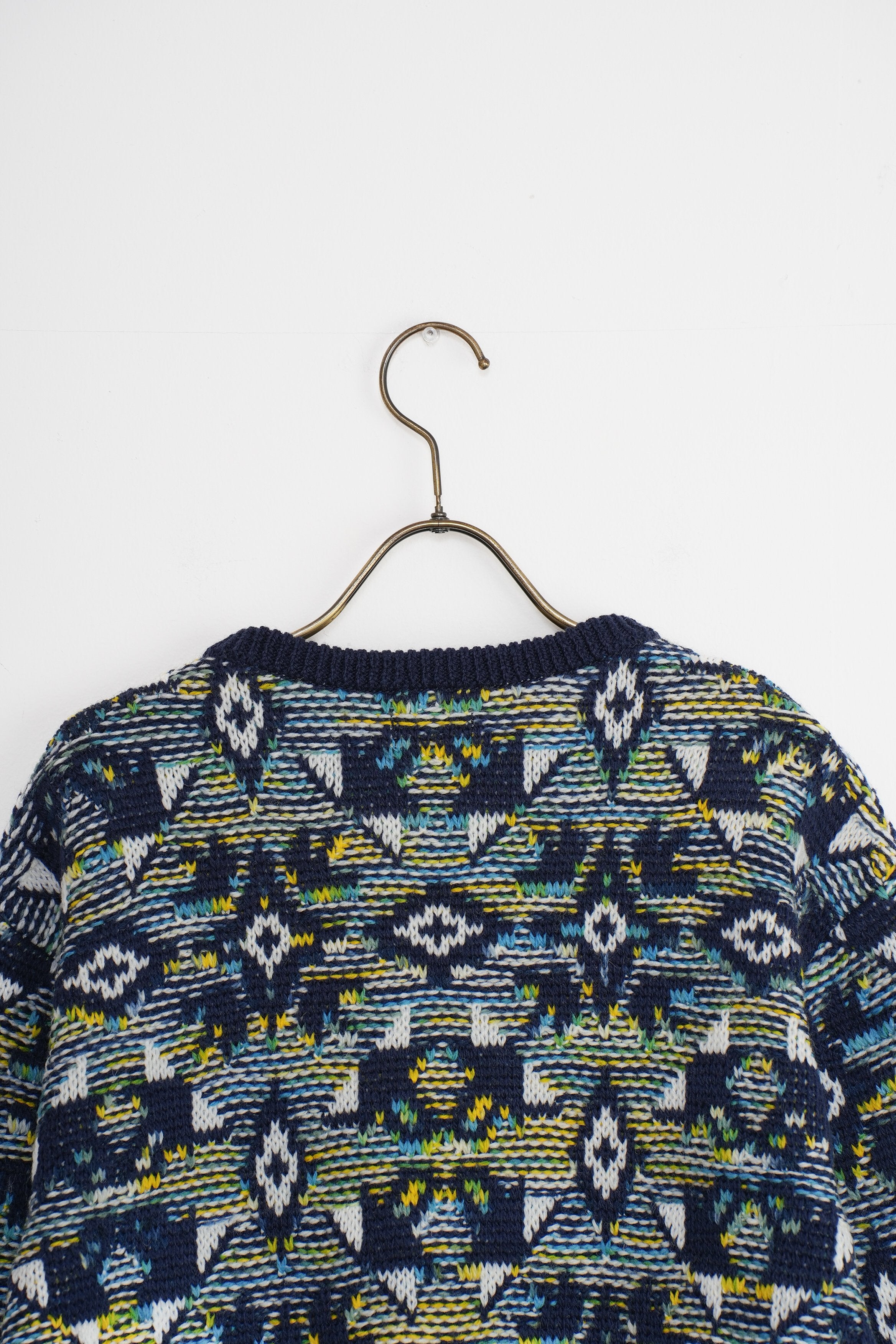 【COOHEM〈men's〉】TUNISIAN JACQUARD P/O_241003004361