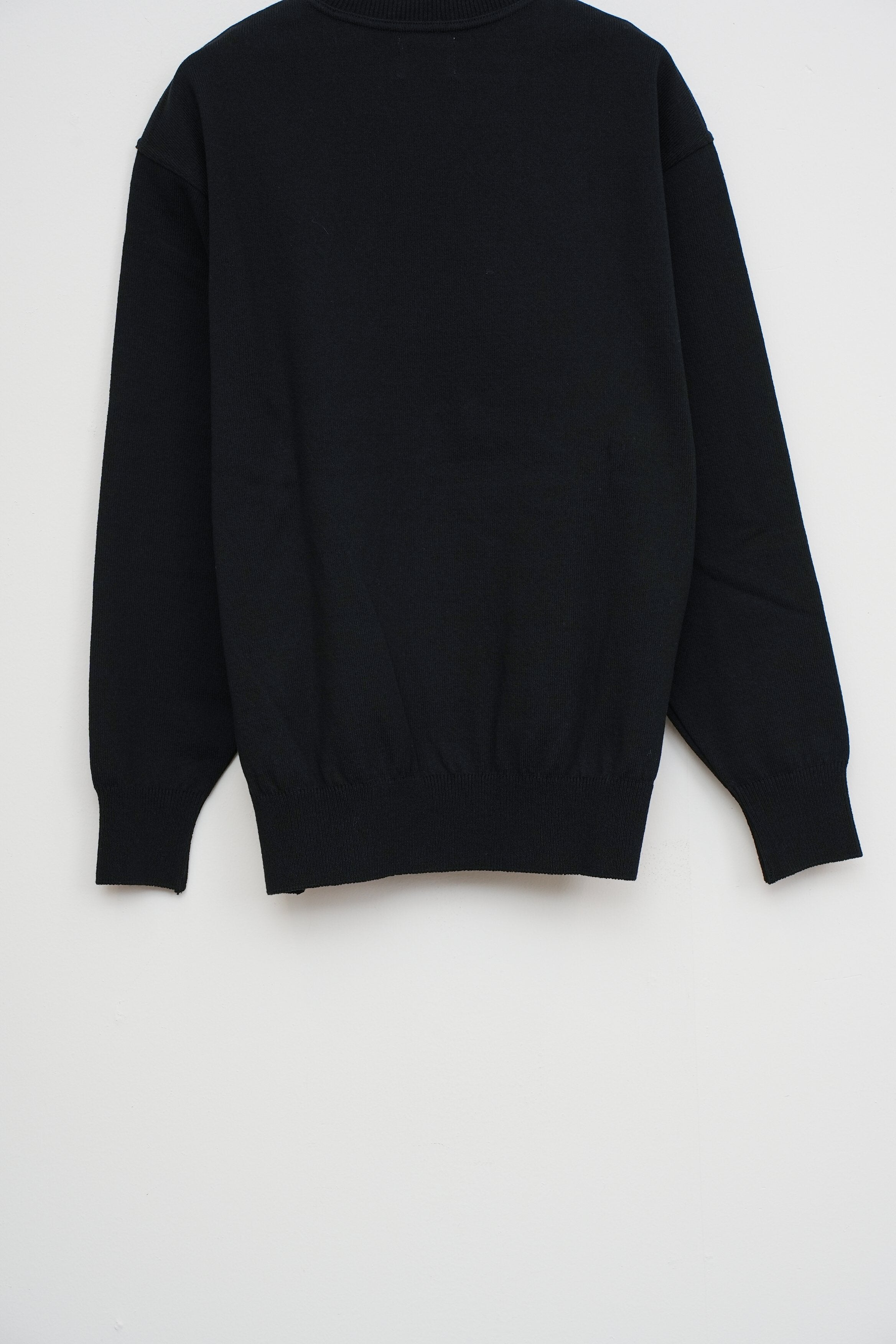 【Yonetomi〈unisex〉】WAVE COTTON KNIT PULLOVER_250802003325