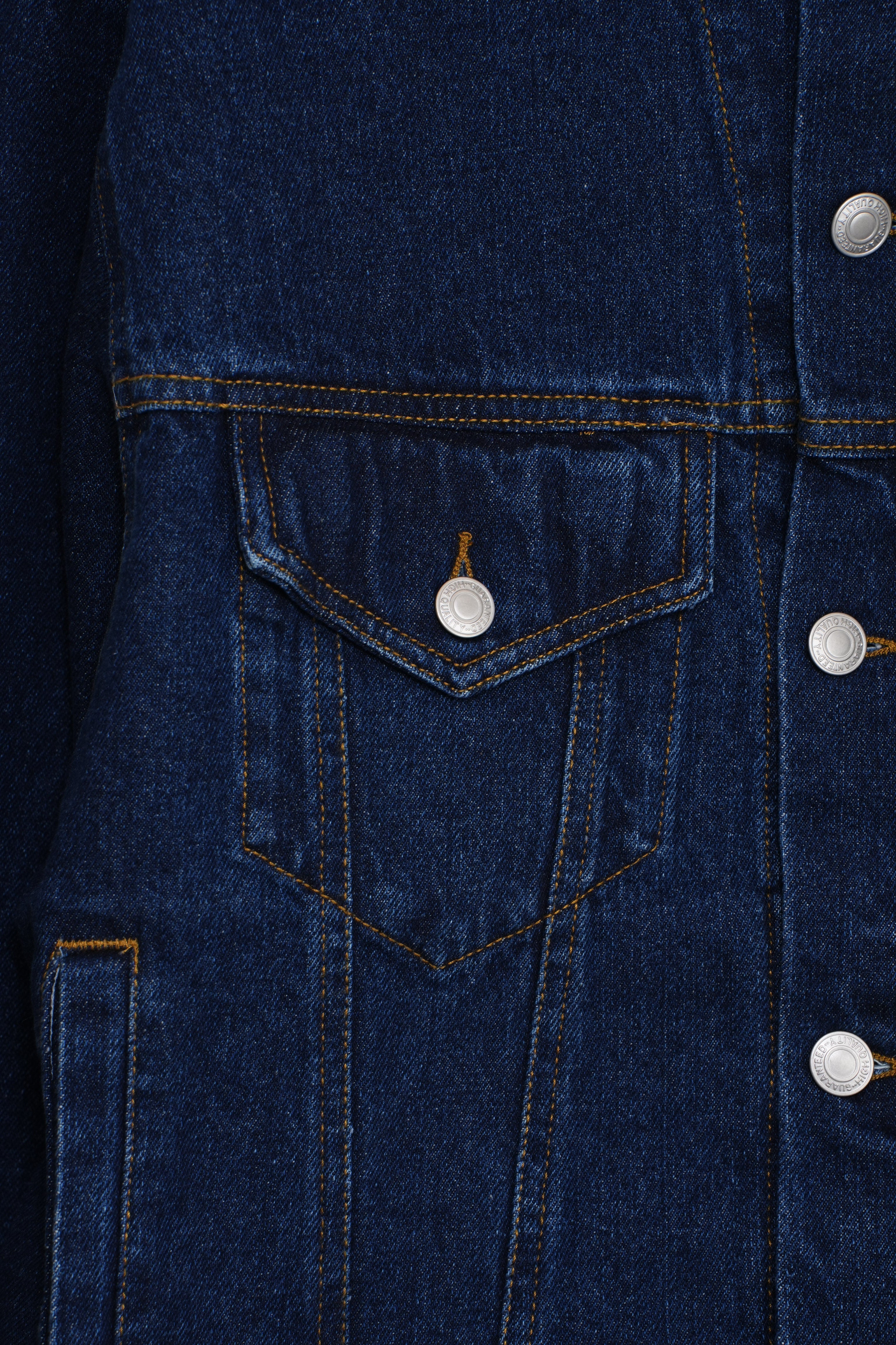 【oryo】I'M OBSESSED バックプリントデニムジャケット_230928007893