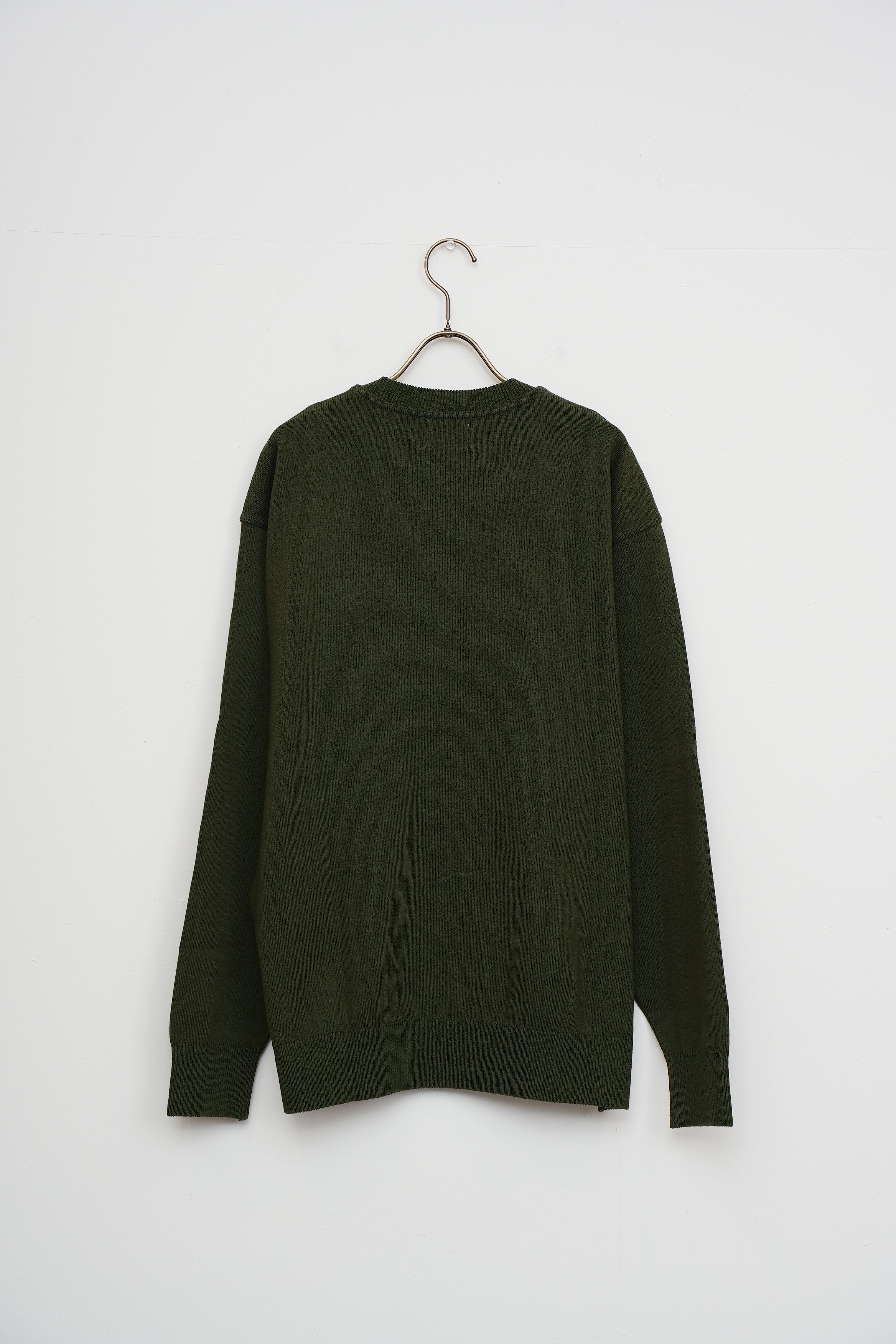 【Yonetomi〈unisex〉】WAVE COTTON KNIT PULLOVER_250802003325