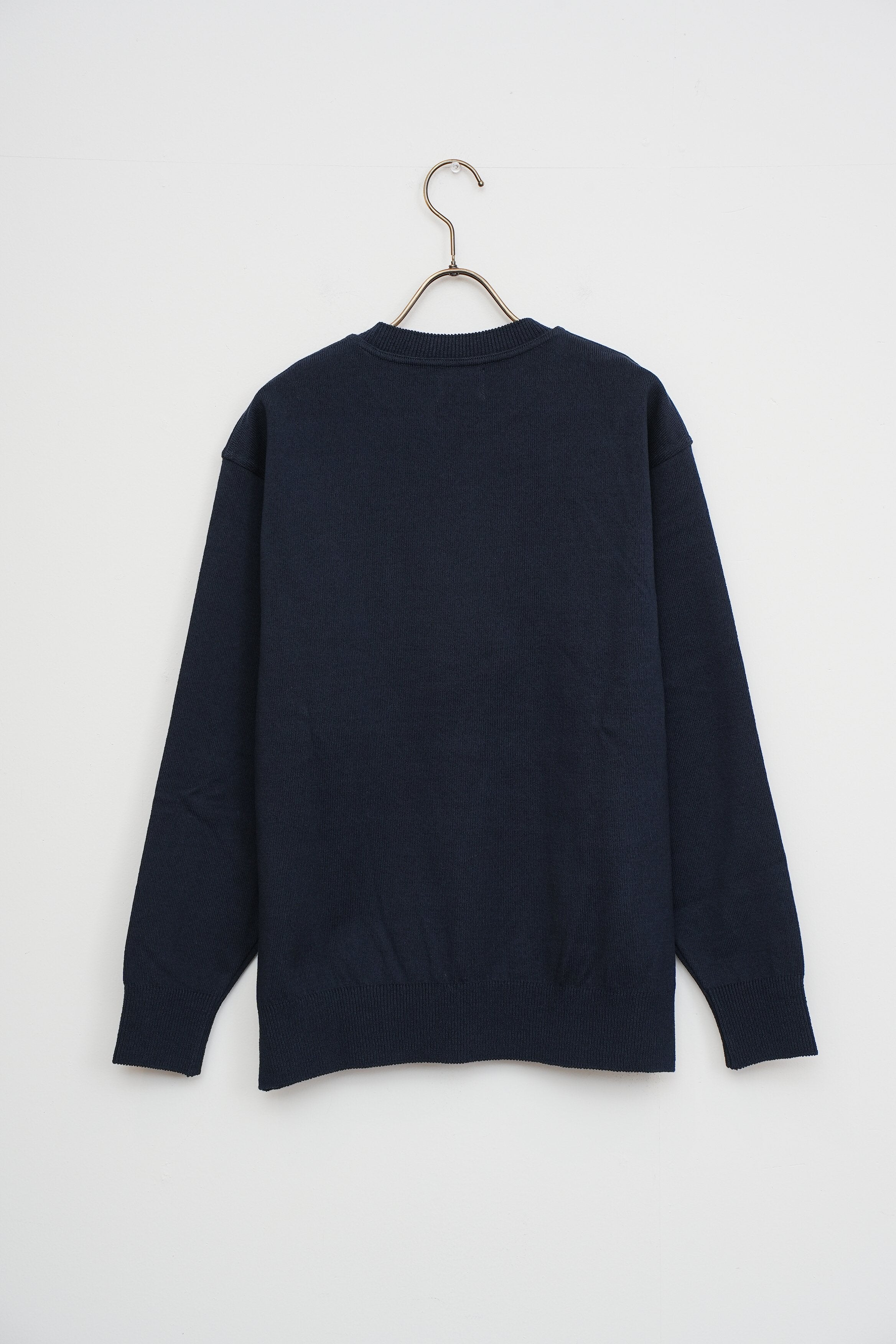 【Yonetomi〈unisex〉】WAVE COTTON KNIT PULLOVER_250802003325