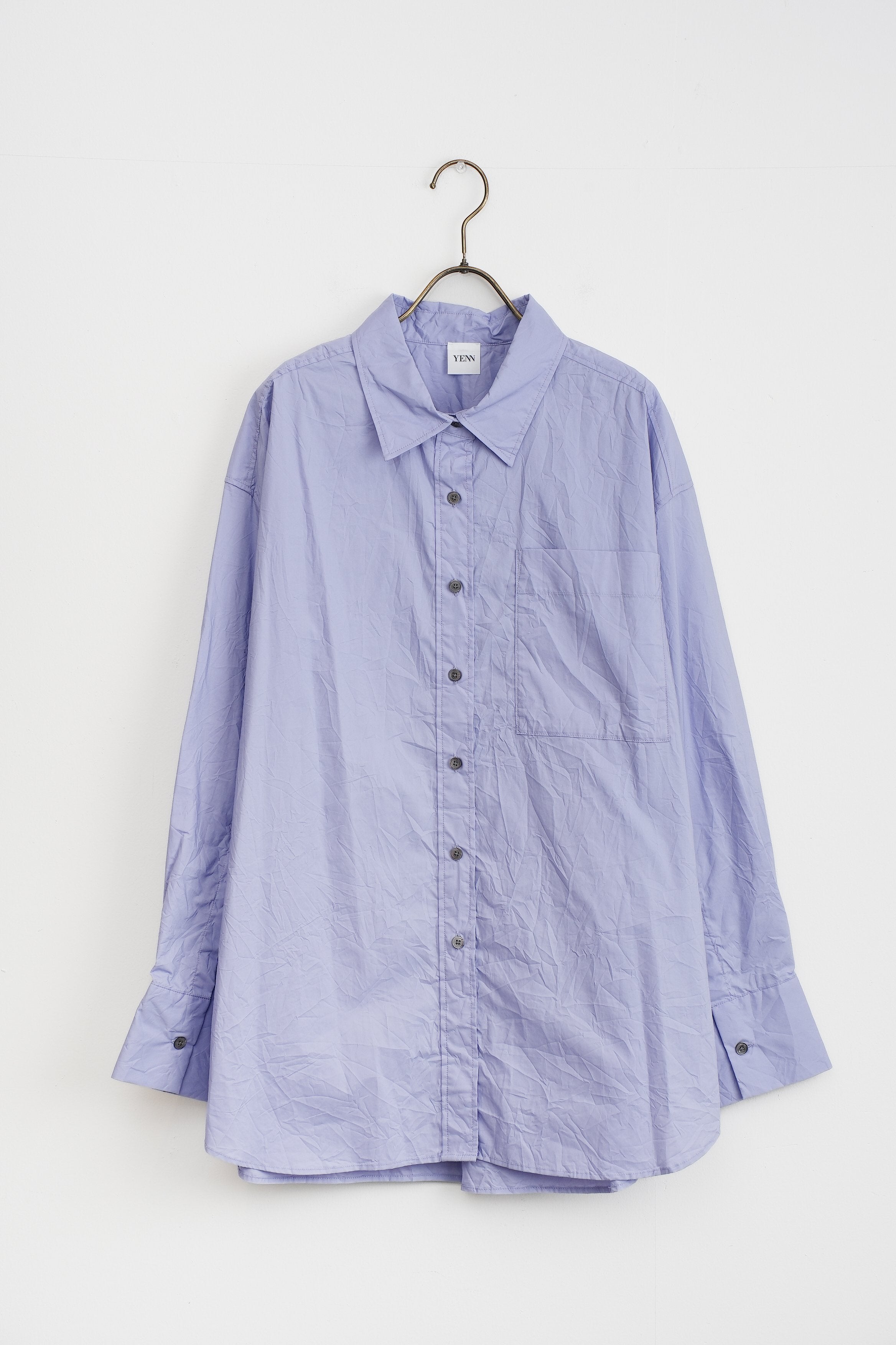 【YENN】WRINKLE BIG SHIRT_250730003035